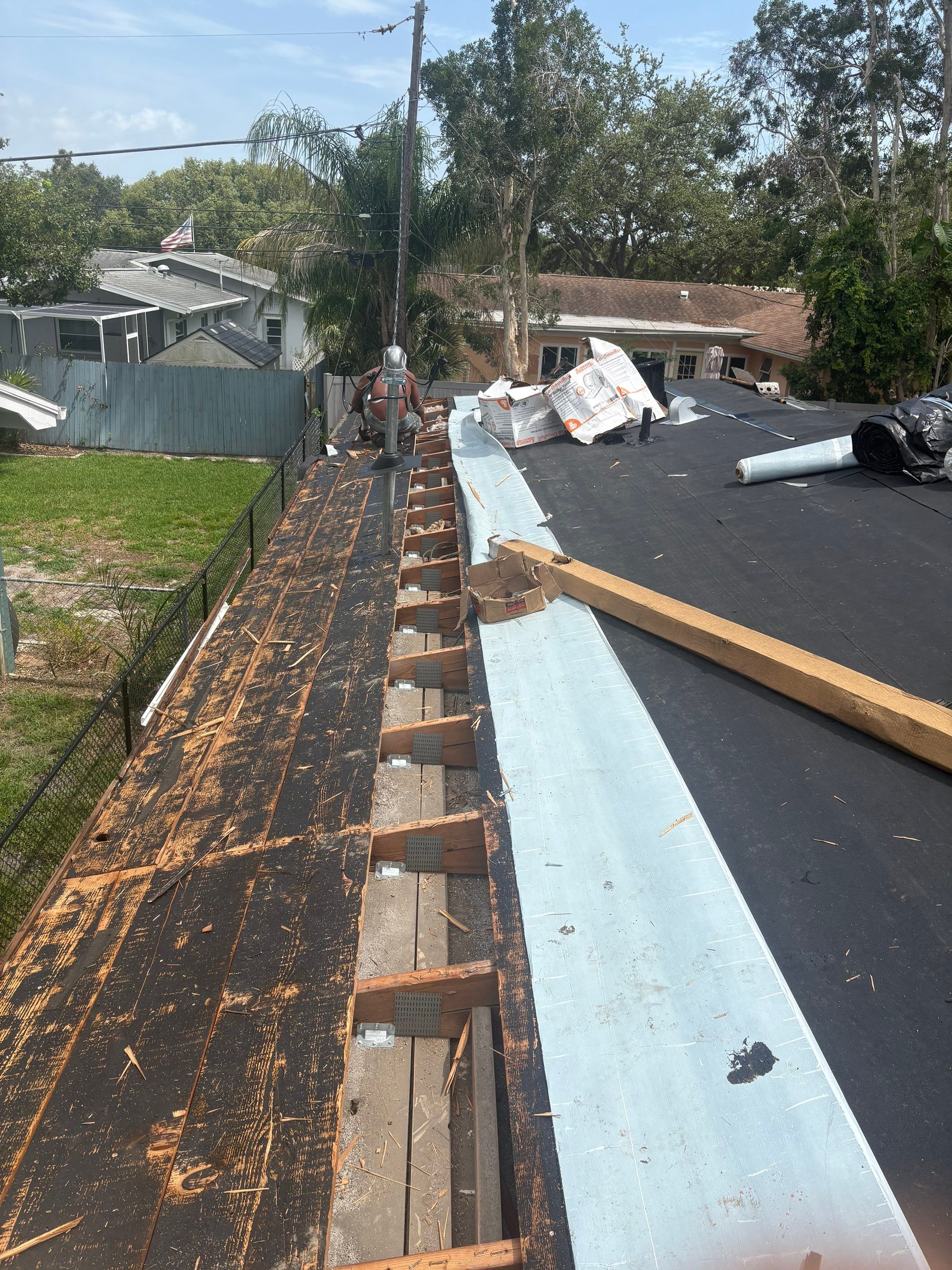 Project in Clearwater 33764 by Mitchell Roofing Company LLC 