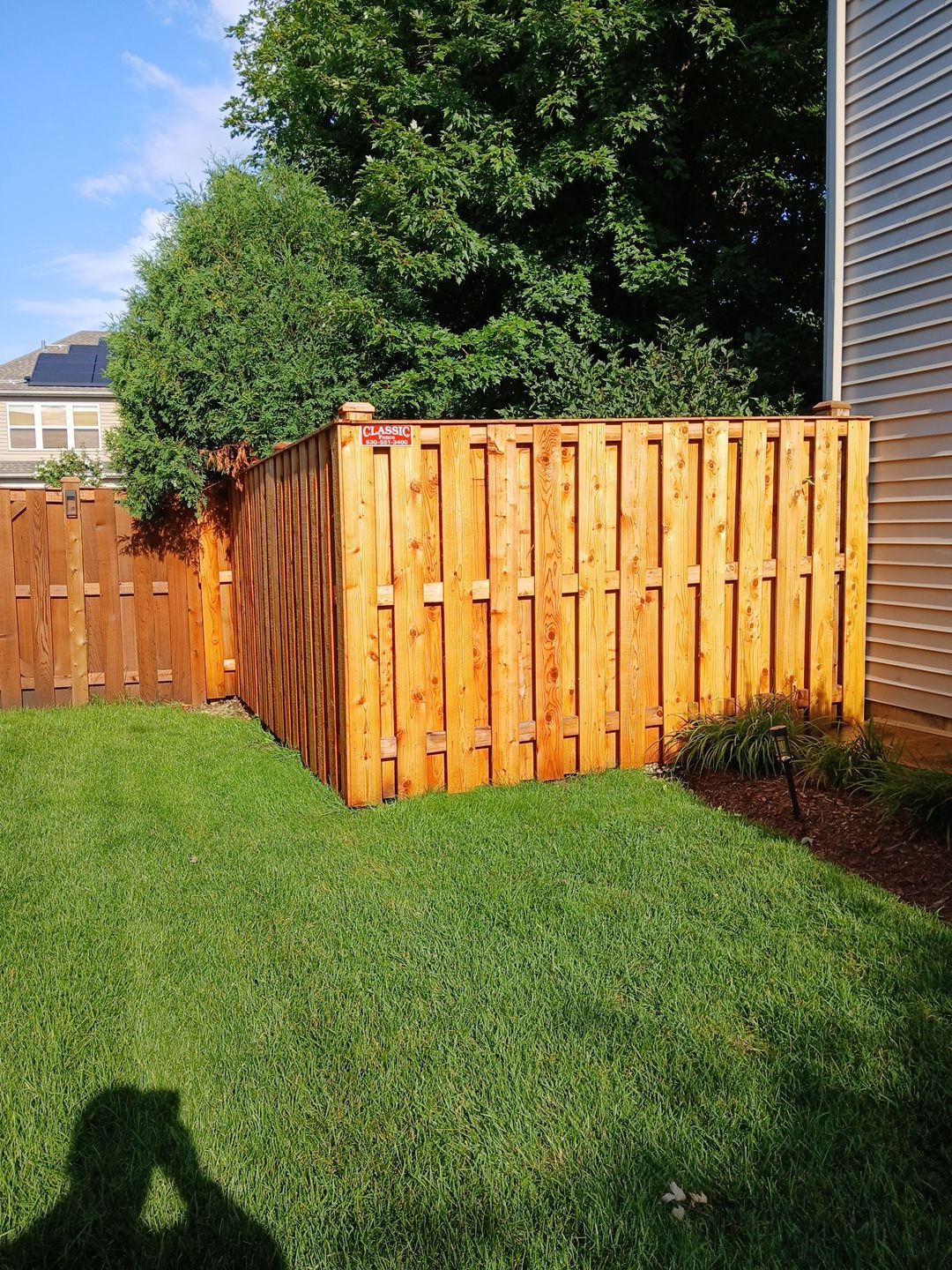 Dvorak Fence Staining by Two Brothers Residential Maintenance