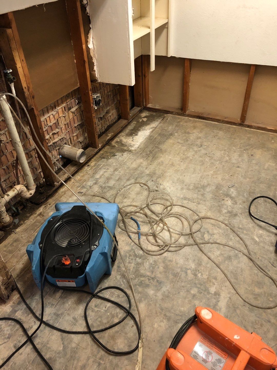 Home Remodel after Huge Water Damage by L&T General Contractors and Restoration INC