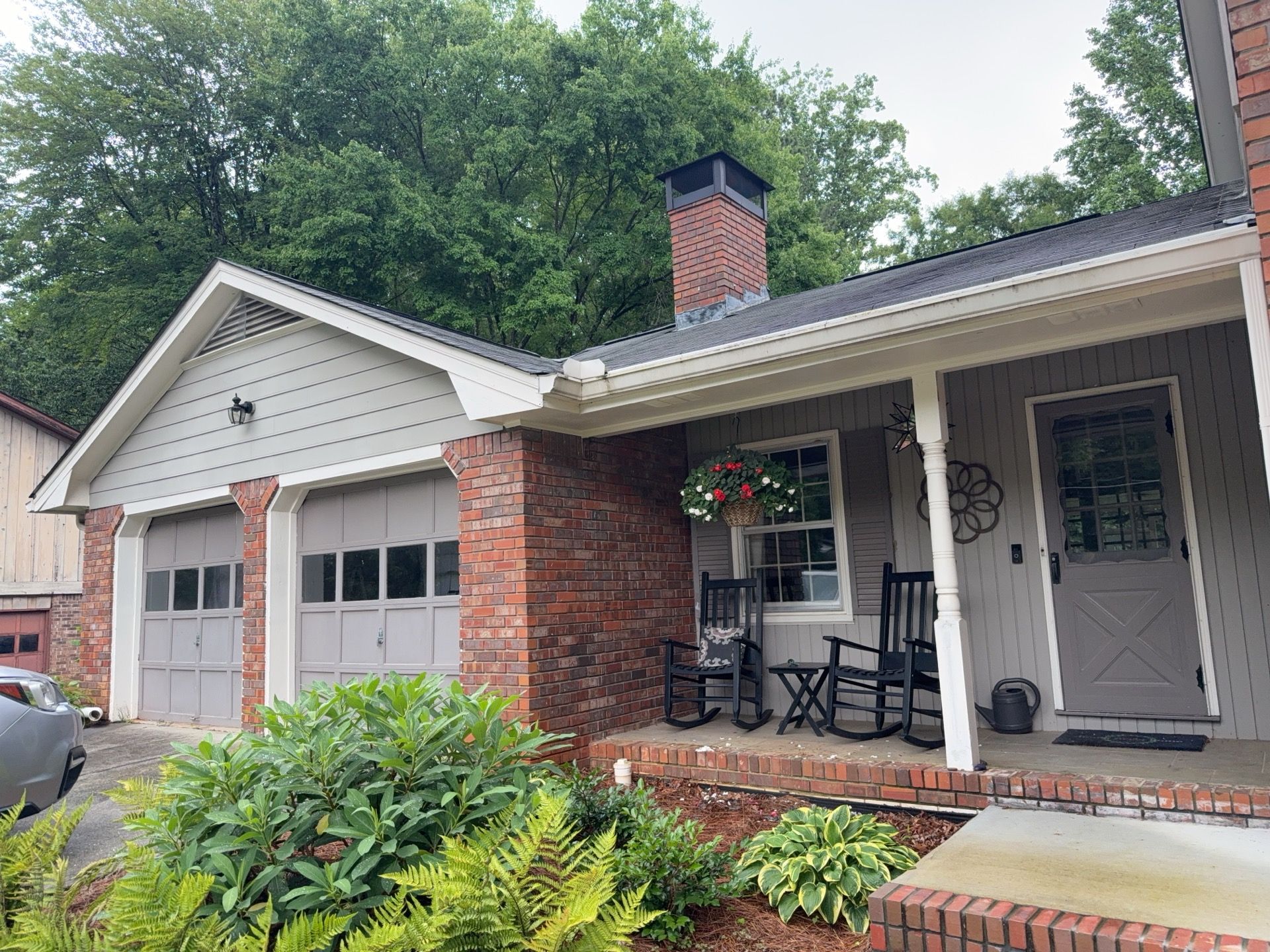 Siding and Rotten Wood Replacement with Exterior Painting in Atlanta, GA by Nelson Exteriors 