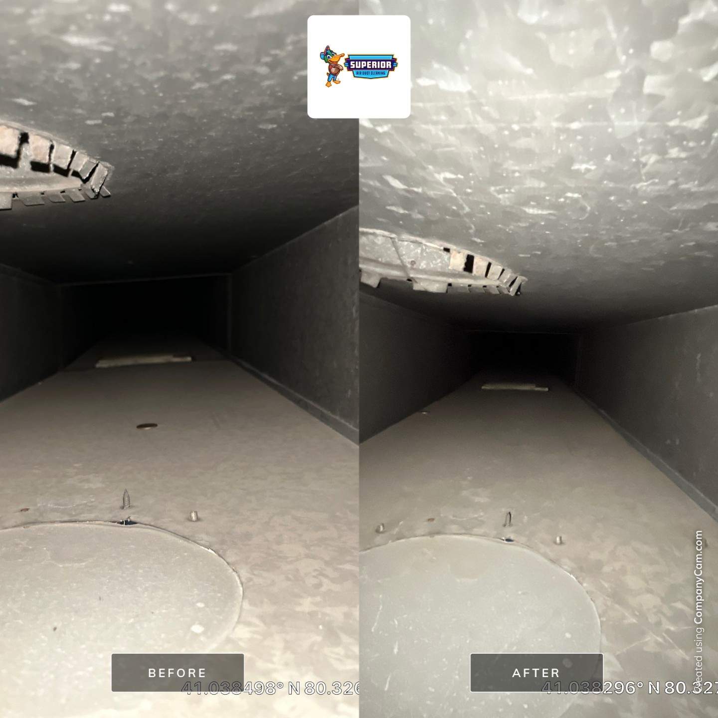 Air Duct Cleaning With a Vacuum Truck in New Castle, PA by Superior Air Duct Cleaning