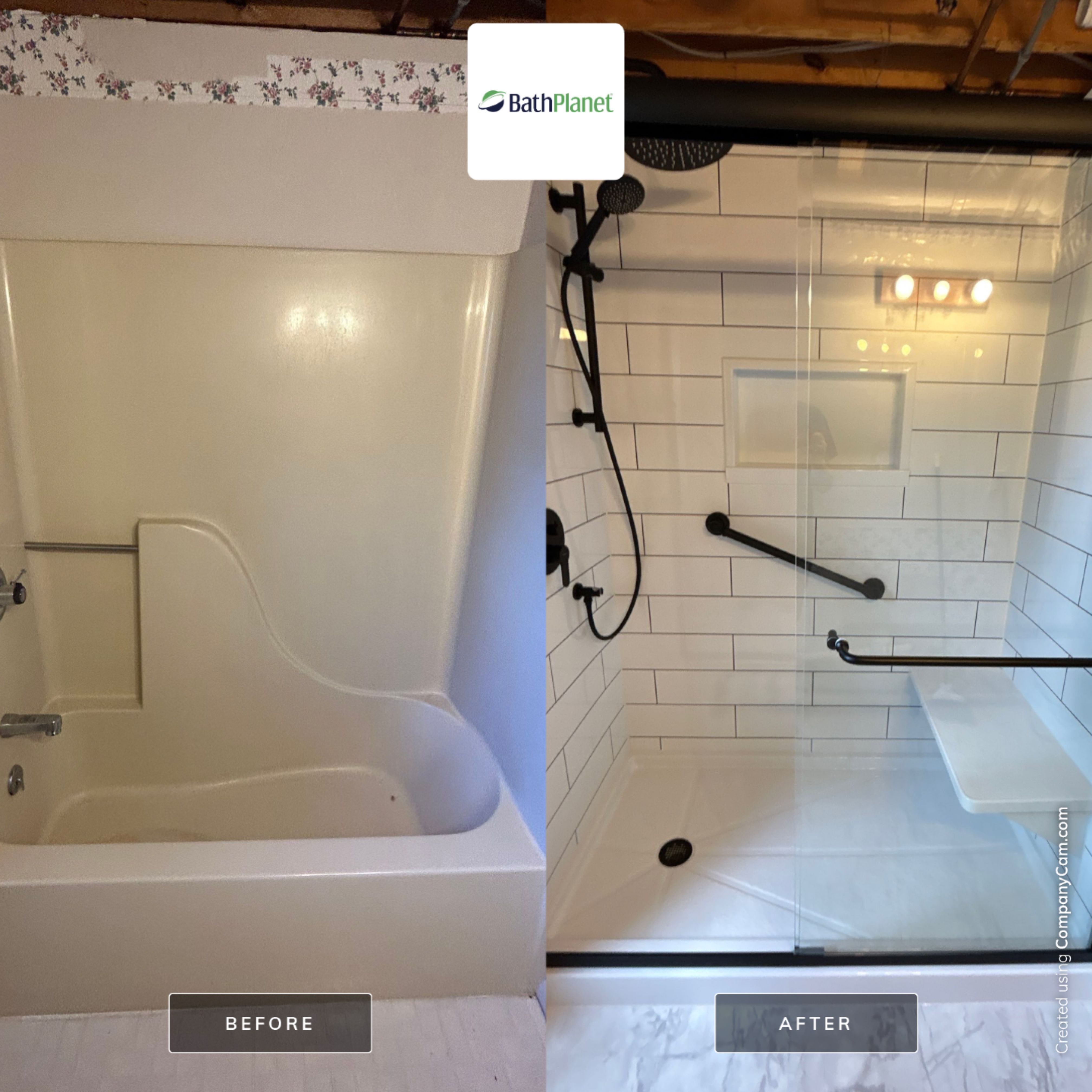 Accessibility Shower by BathPlanet SW Virginia