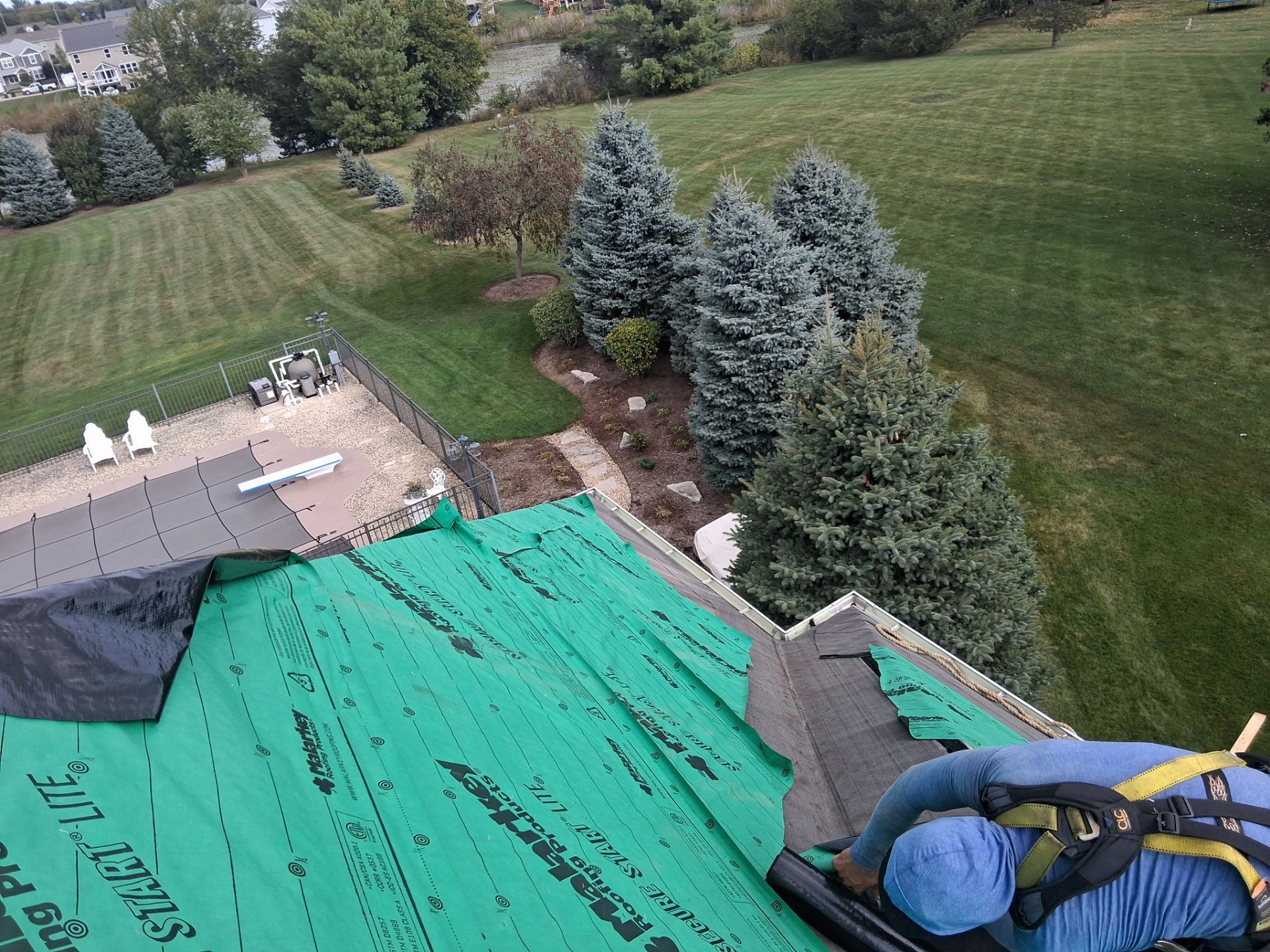 Full Roof Replacement with Malarkey Architectural Shingles in Saint Charles by Pro Home Services Inc