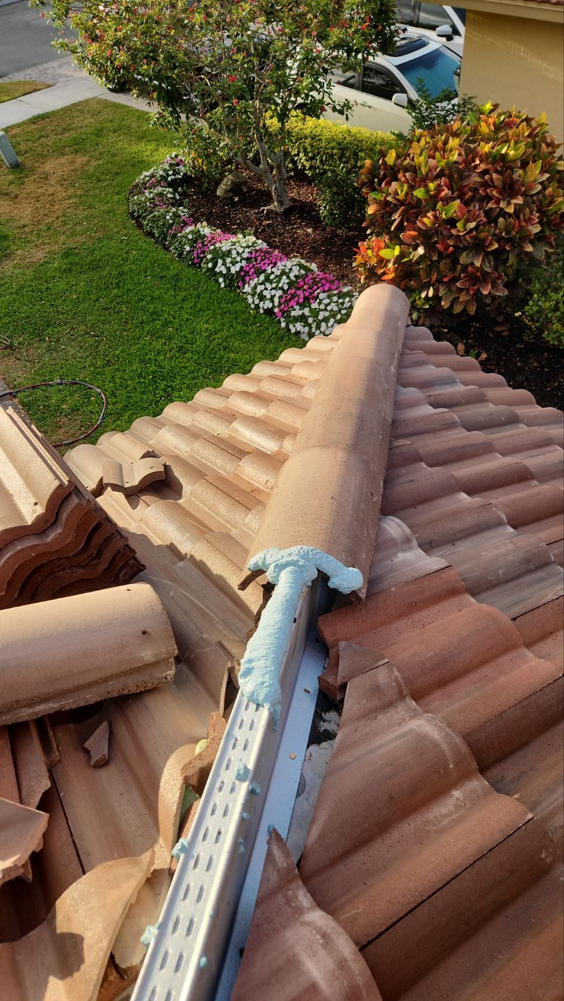 Residential Roofing Installation using Eagle Roofing Tile by BLUES BROTHERS CONSTRUCTION CORP