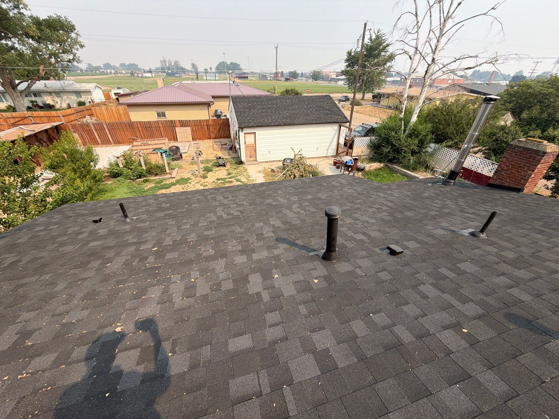 Parma Residential Roof Replacement with Gray Architectural Shingles by Olive Roofing