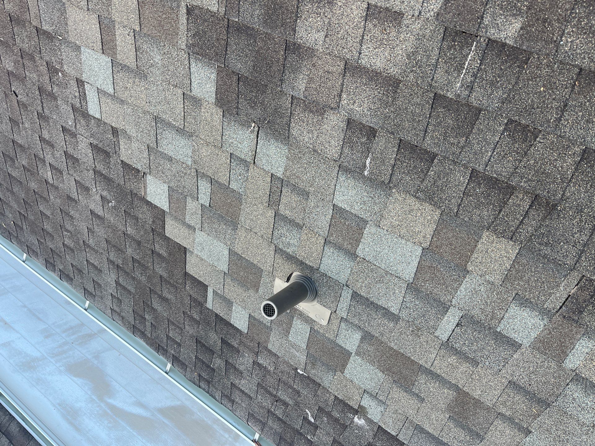 Hail Damage using Owen's Corning Duration (Lifetime) Shingles by Roof Repair Company