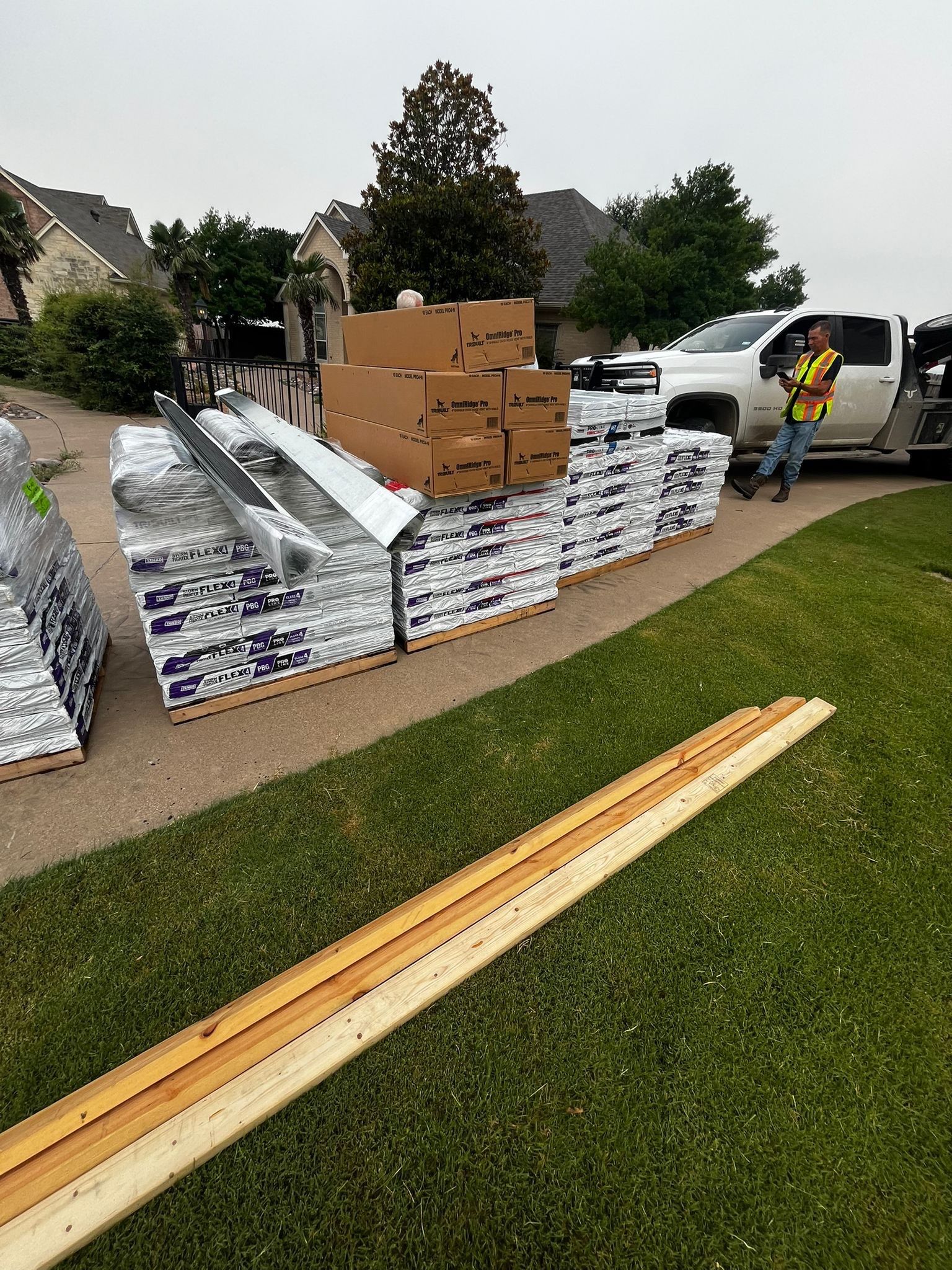 Project in Cleburne by Lonestar Roofing and Restoration LLC.