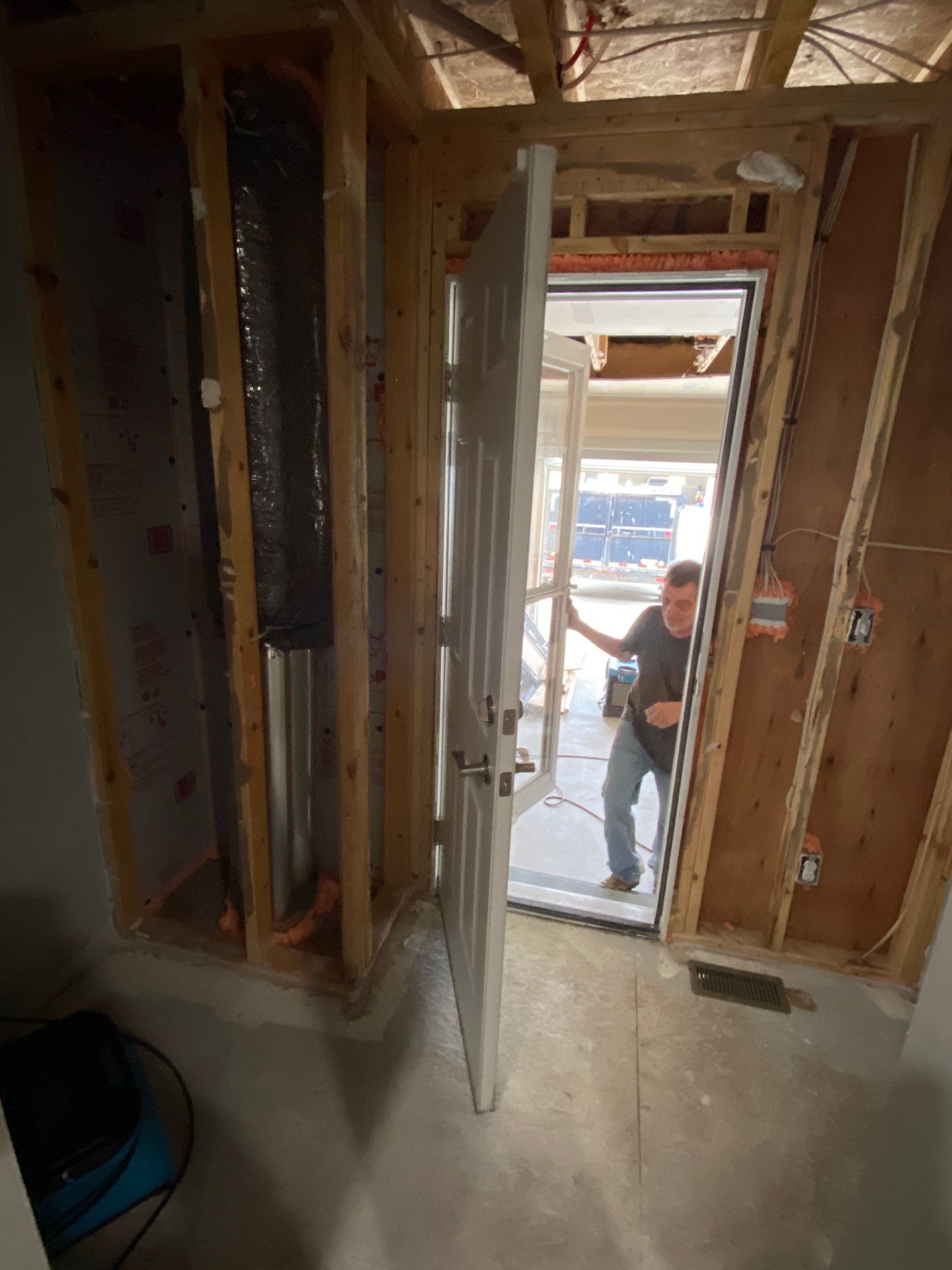 Project in Chesterfield by EzDry Water Mitigation & Property Restoration