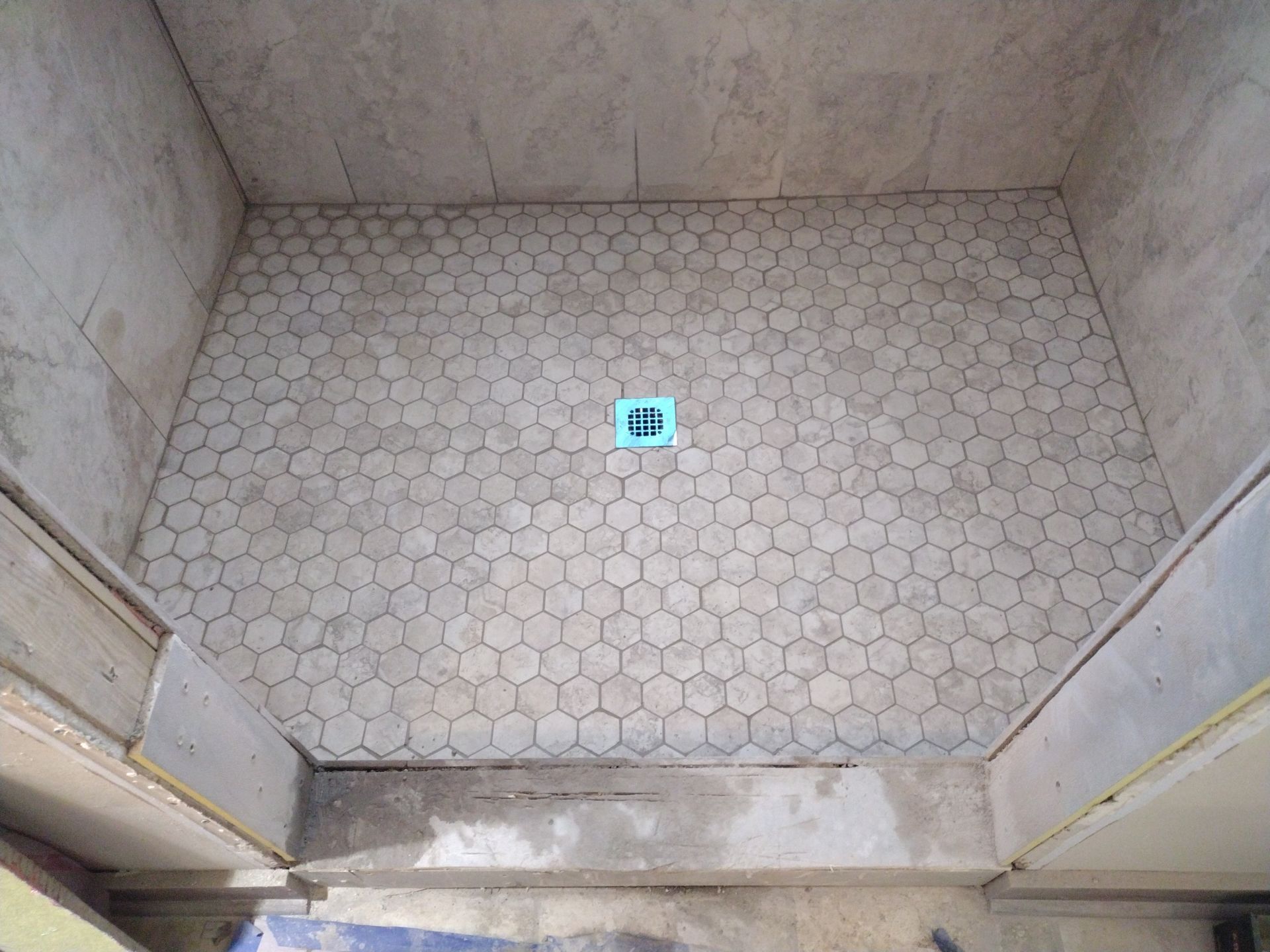 Shower Remodel & Ceiling Restoration – Correcting Water Damage and Rebuilding Right by Johnny Five Construction 