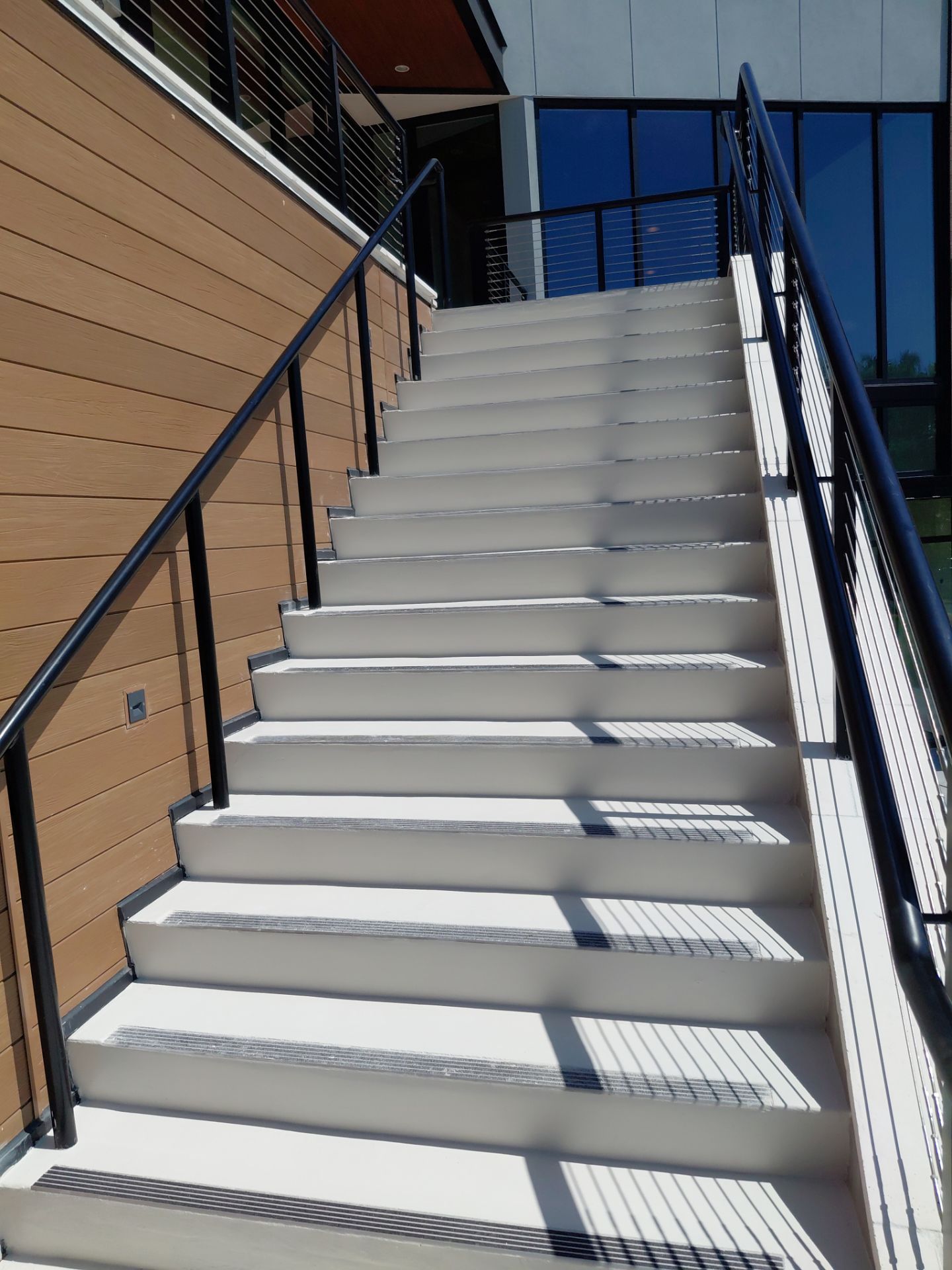 Painted Exterior Steps by Seamless Surfaces