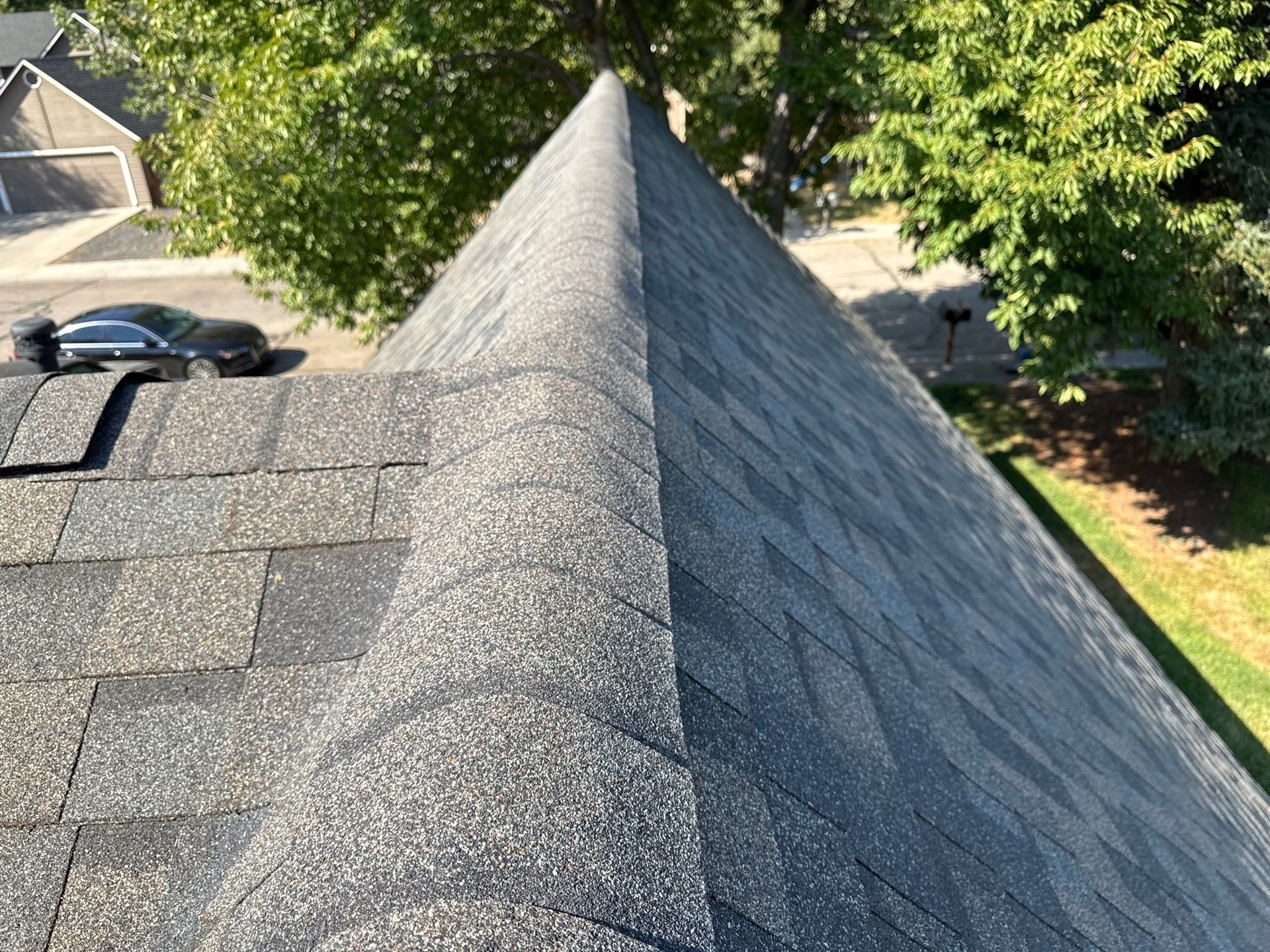 Complete Residential Roof Replacement and Sheathing Repair in Boise by Olive Roofing