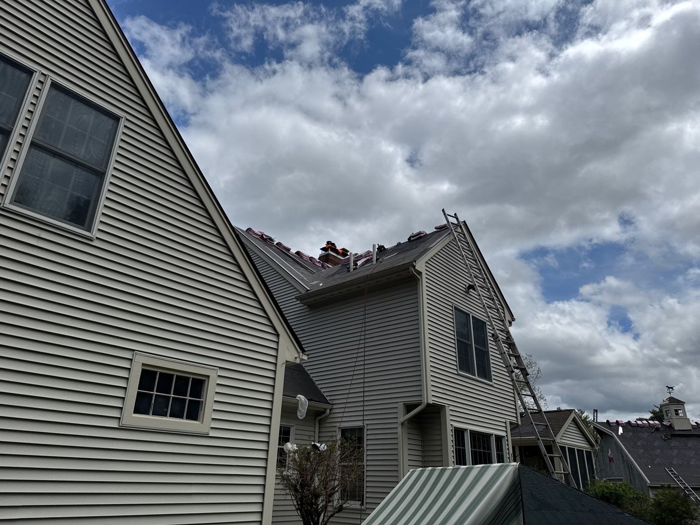 Veterans Helping Veterans – Full Roof Transformation with Owens Corning Driftwood! by Sensible Home Solutions