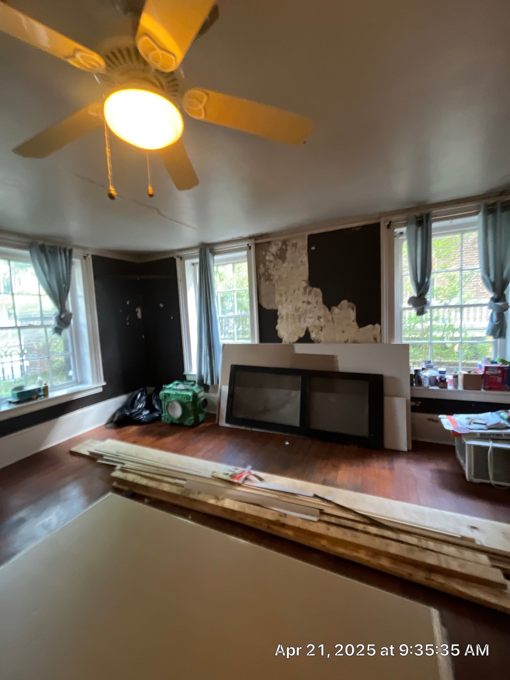 Fire Mitigation with LBP Remediation by EAS Environmental, LLC.