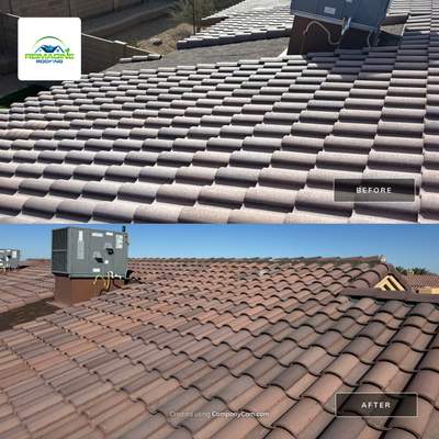 Mocha Range Concrete Tile