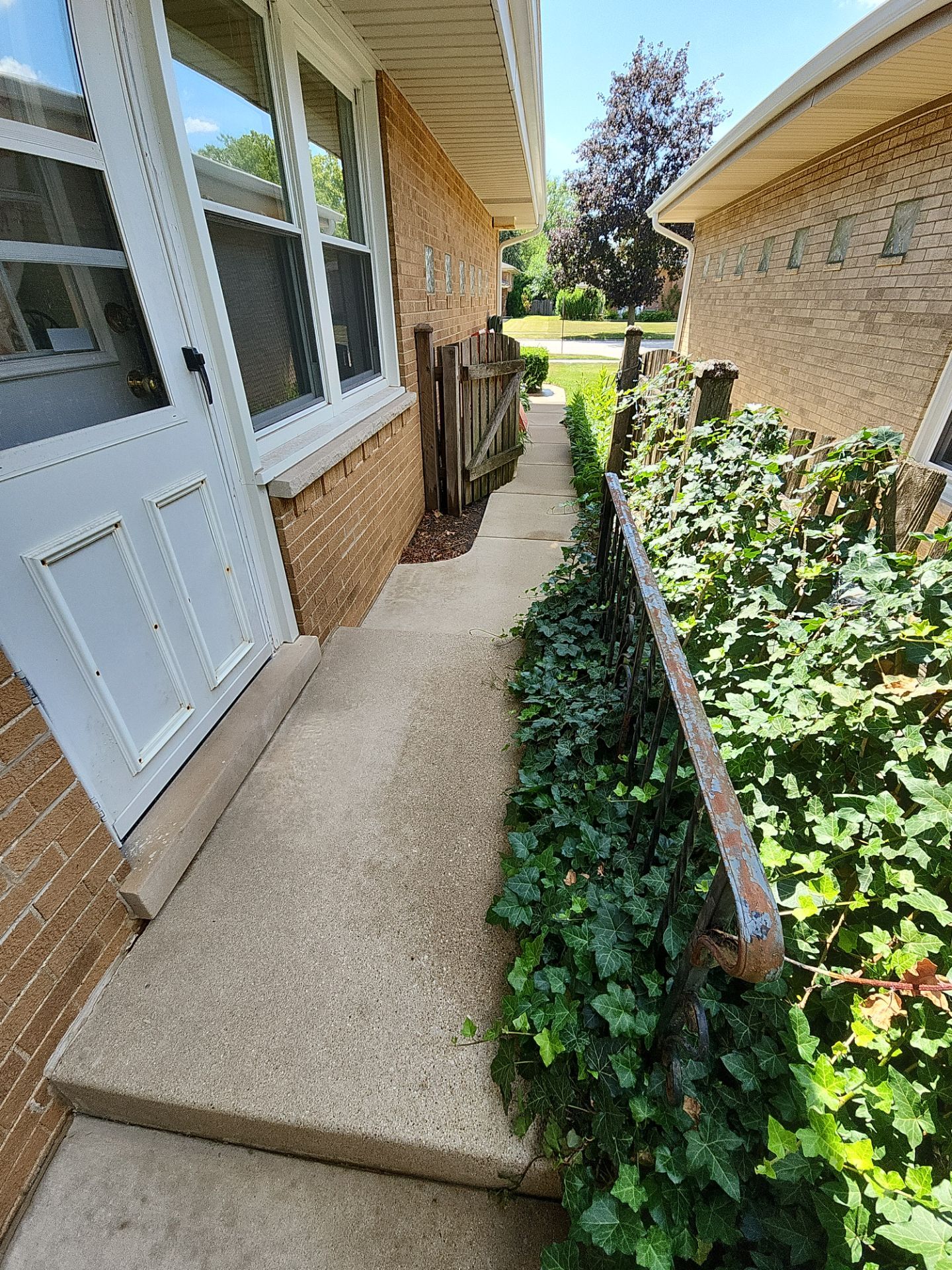 Brick paver cleaning  by Northern Power Washing LLC.