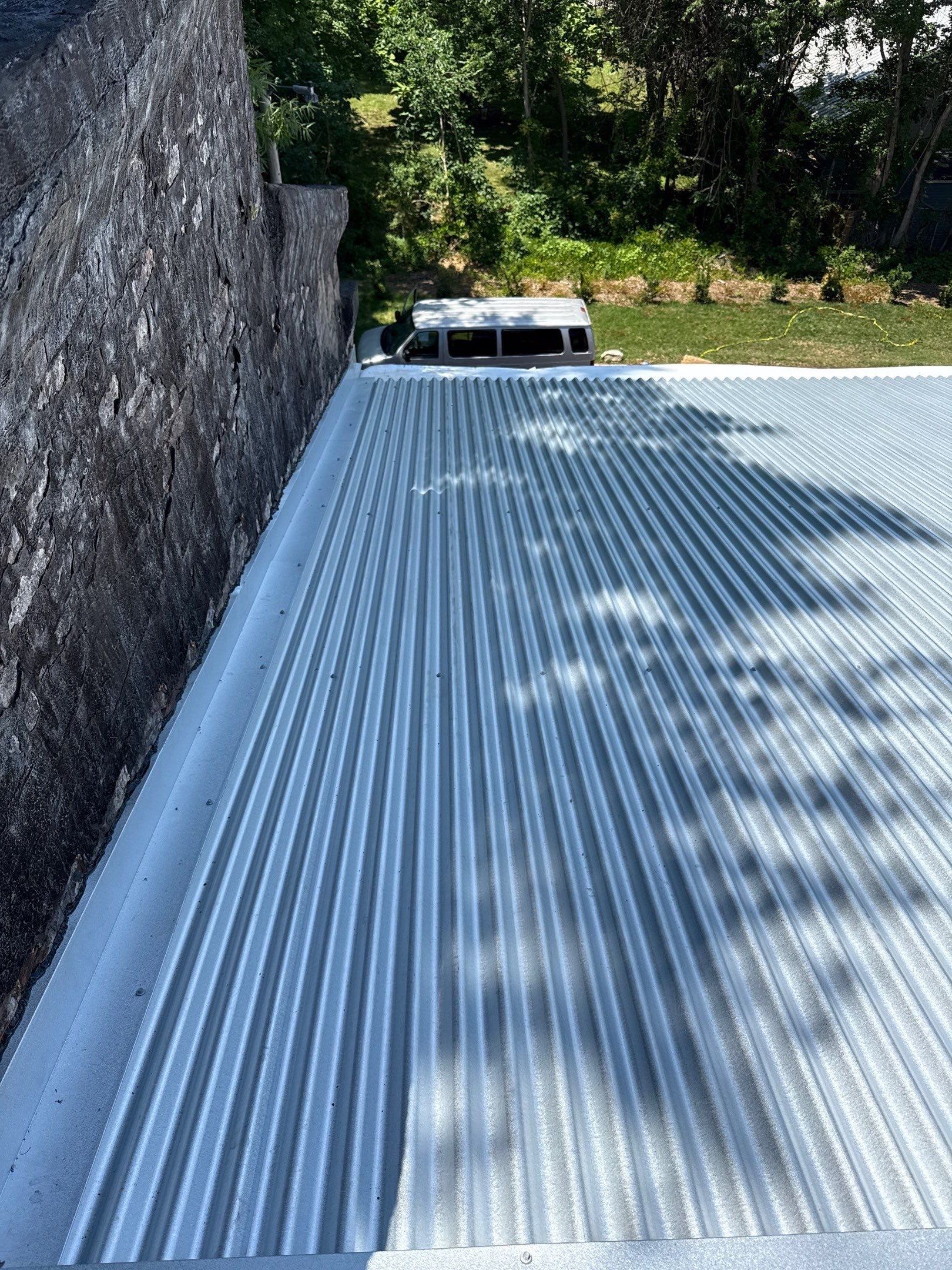 Roof Replacement - 24 Gauge Galvalume - Historic Building  by Pro Performance Roofing