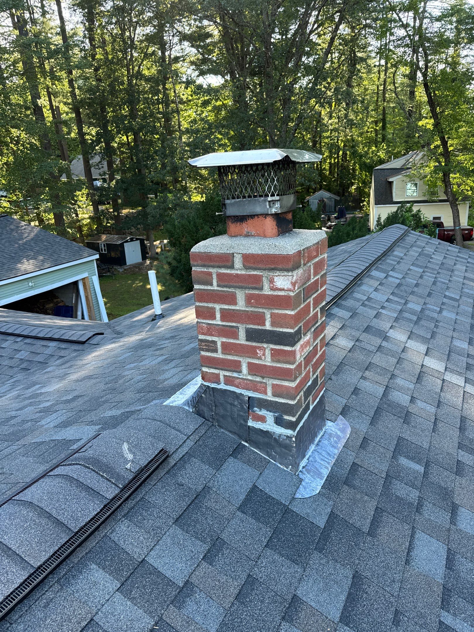 Roof Replacement & Fascia Repairs in Goffstown, NH – Williamsburg Gray Finish by Compass exteriors