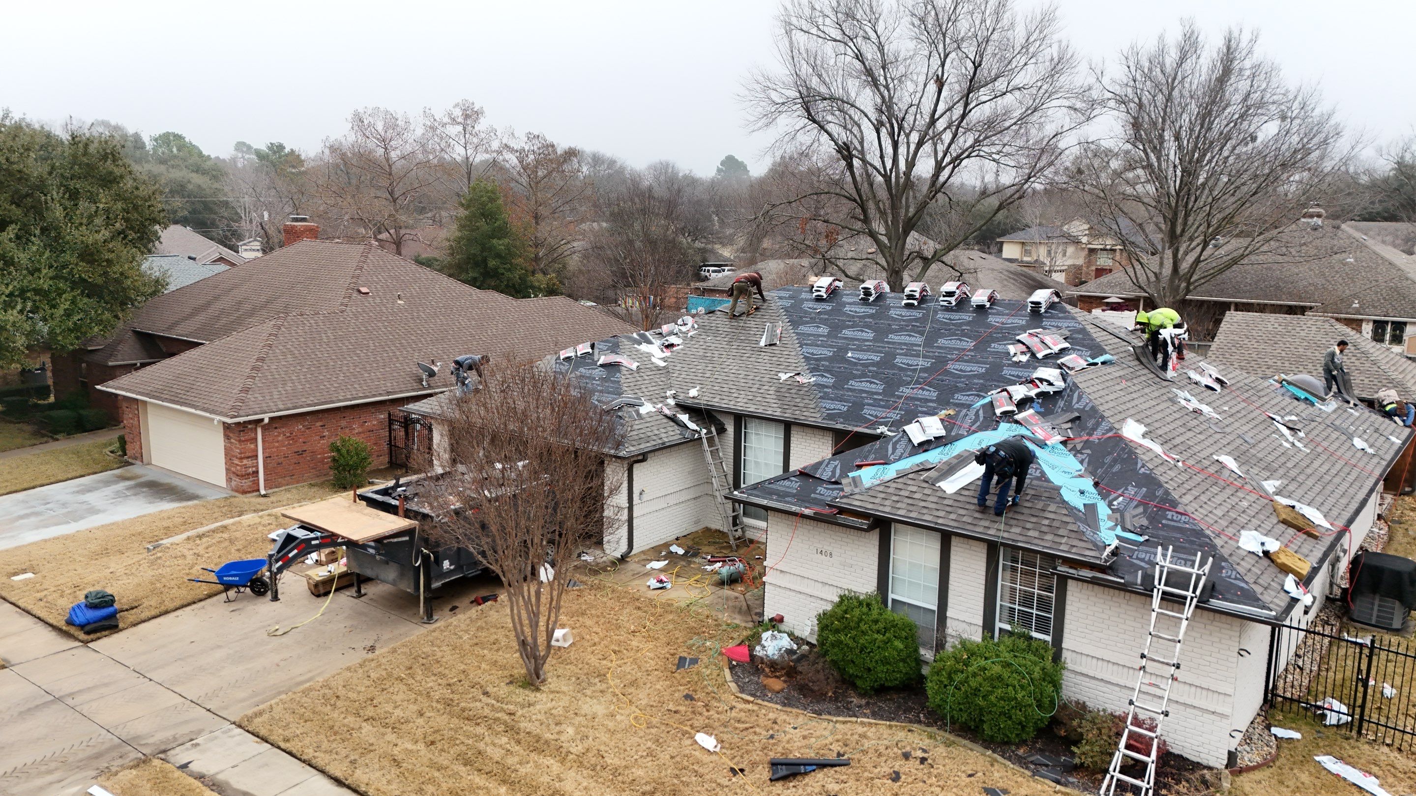 Project in Bedford by Armor Roofing | Exteriors