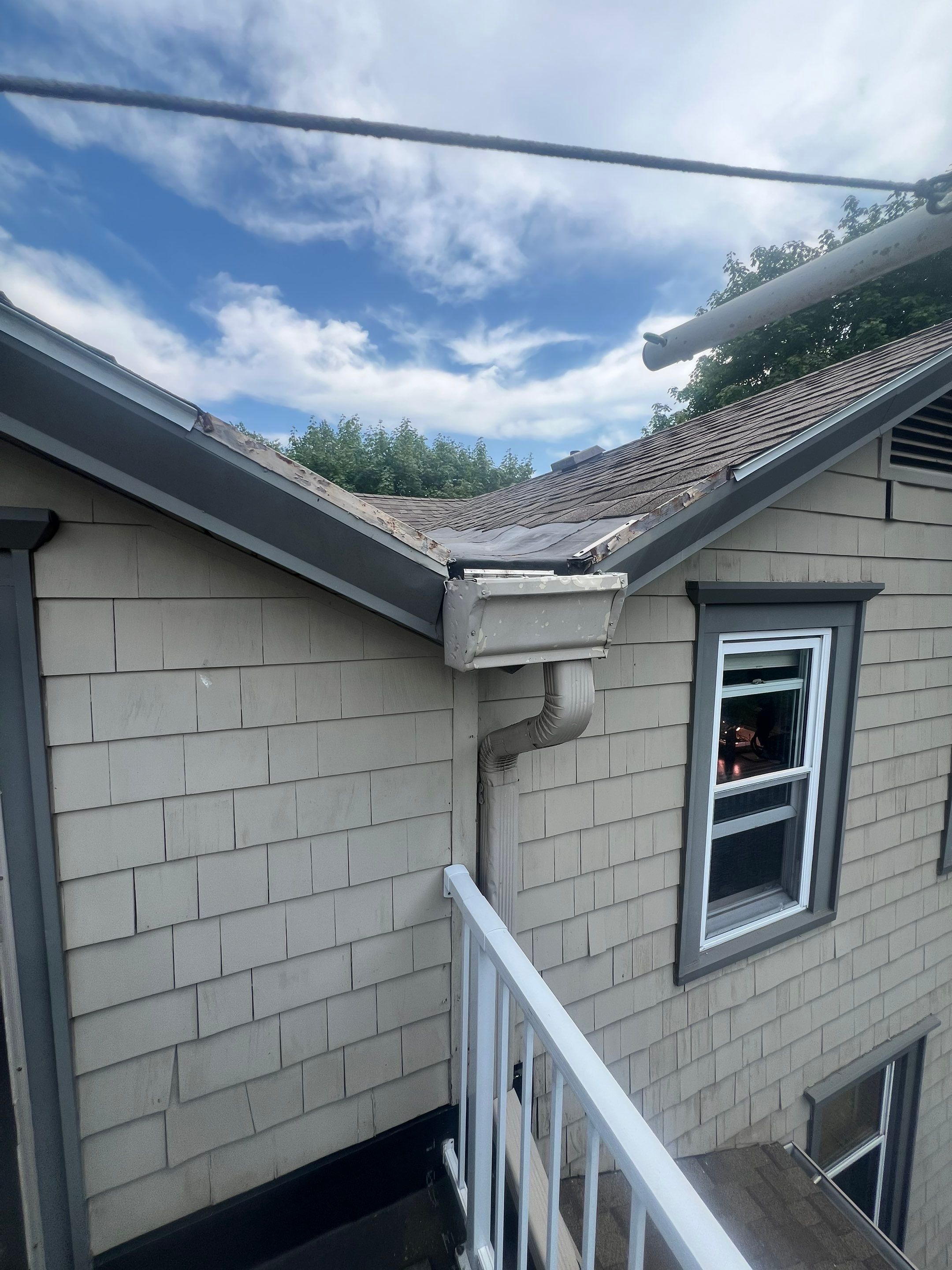 Residential Roofing Installation using GAF HDZ shingles by Gellings Roofing and Siding LLC