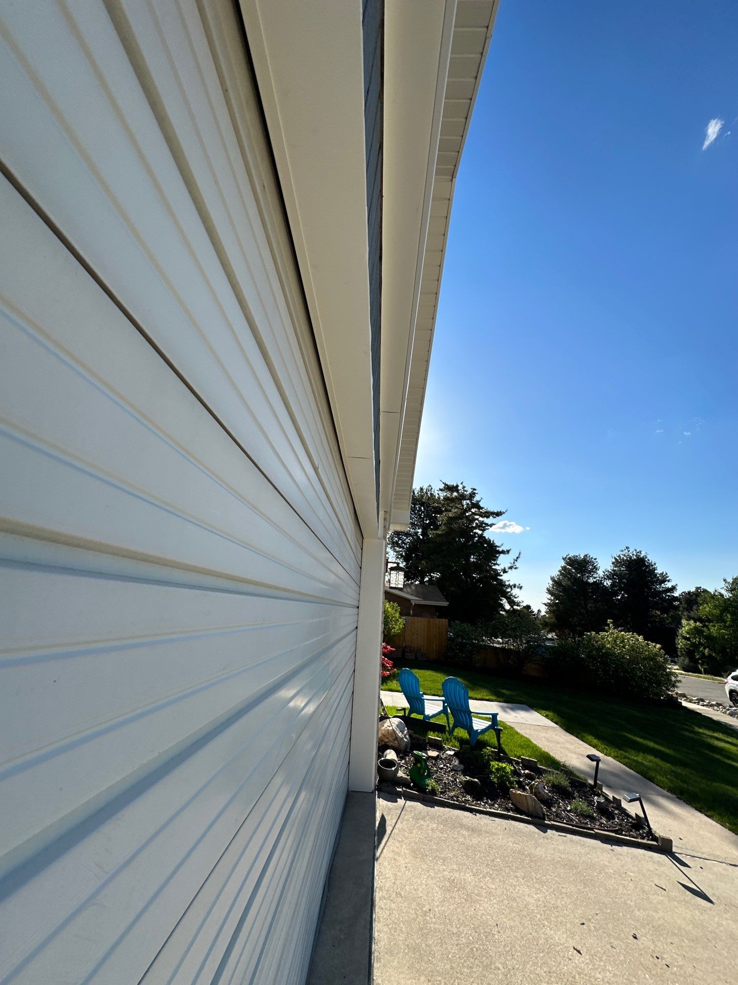 Project in Cottonwood Heights by Master Rain Gutters.