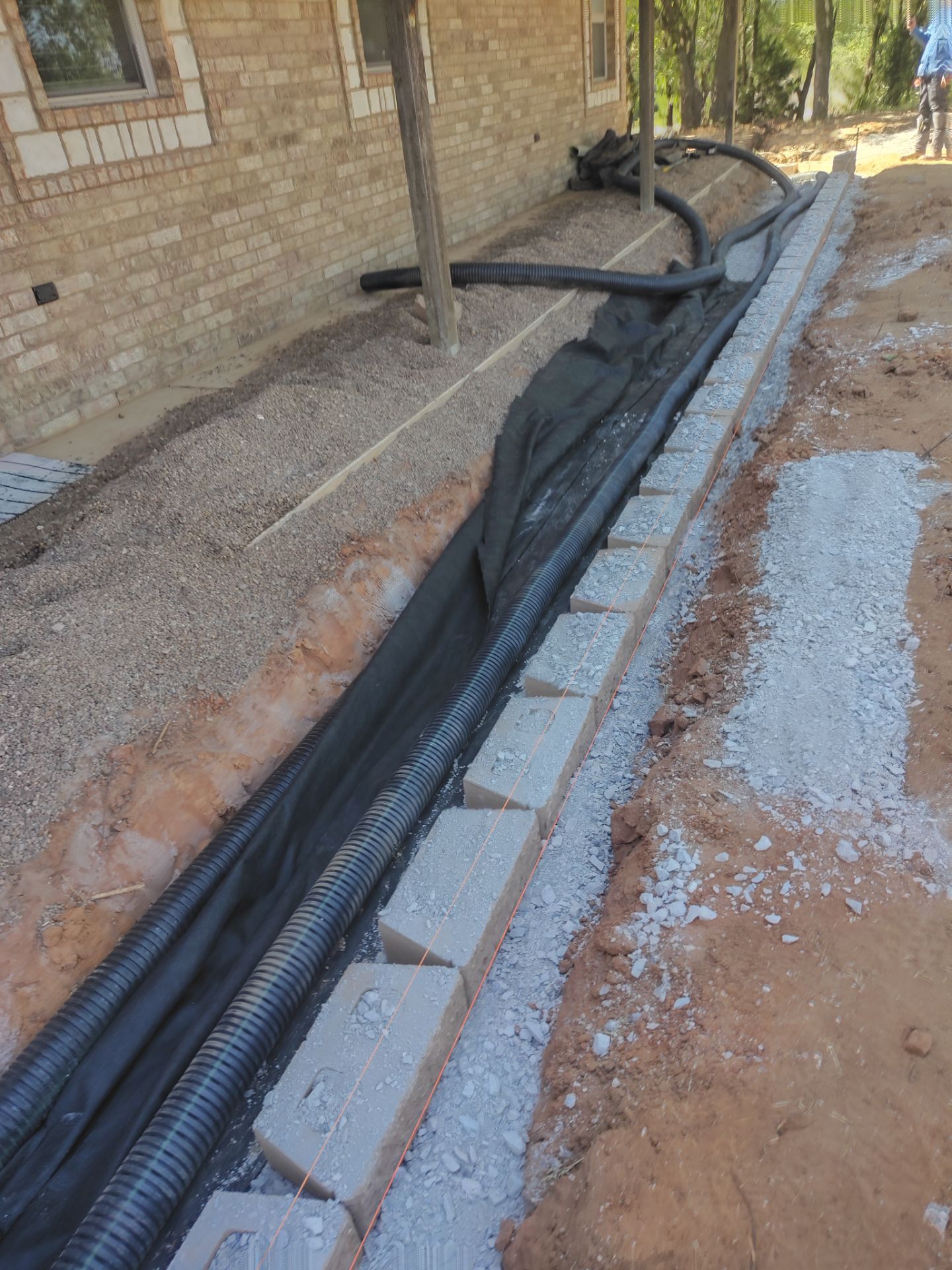 Retaining Wall by Clays Services Inc