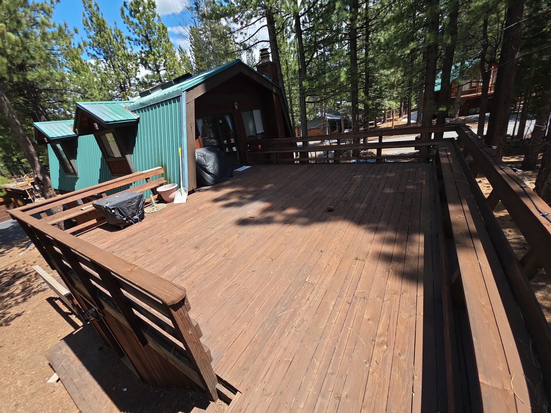 Deck Replacement by The Tahoe Tradesman