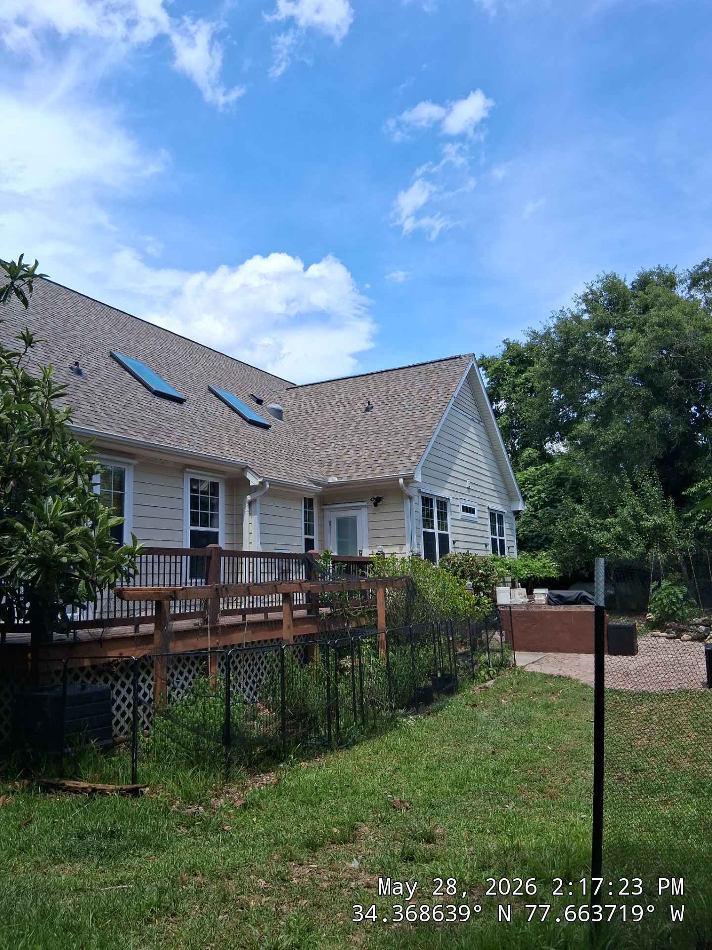 Hampstead FORTIFIED Roof Replacement with Skylight Upgrades by RGR Construction and Roofing, LLC