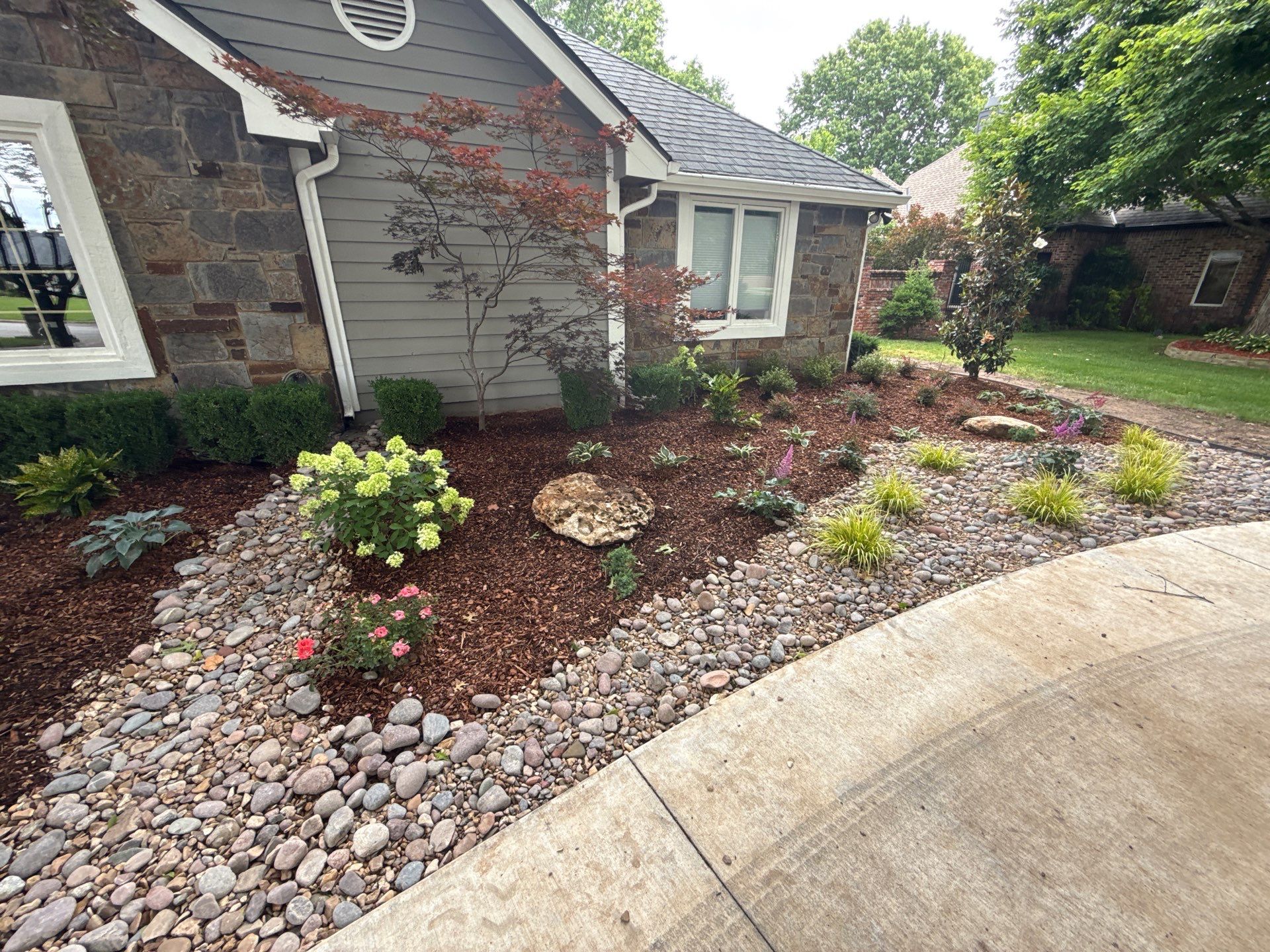 Project in Tulsa by Greenscapes Outdoor