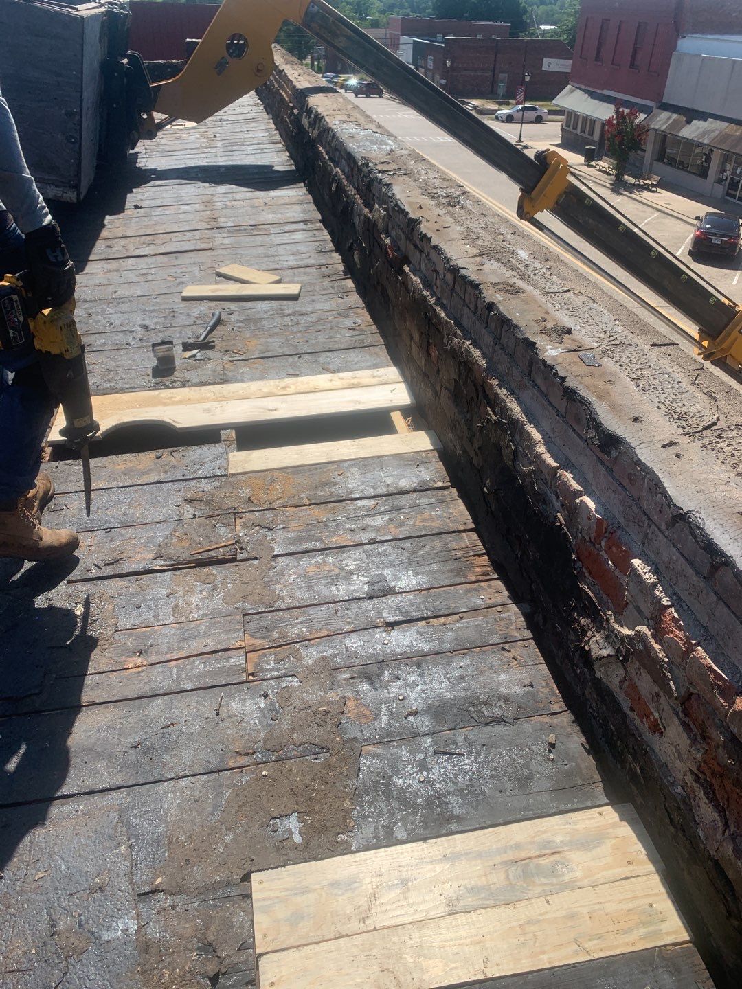 Commercial Roofing Installation in DeQueen, AR, using 50 mil PVC by Hostetler Roofing