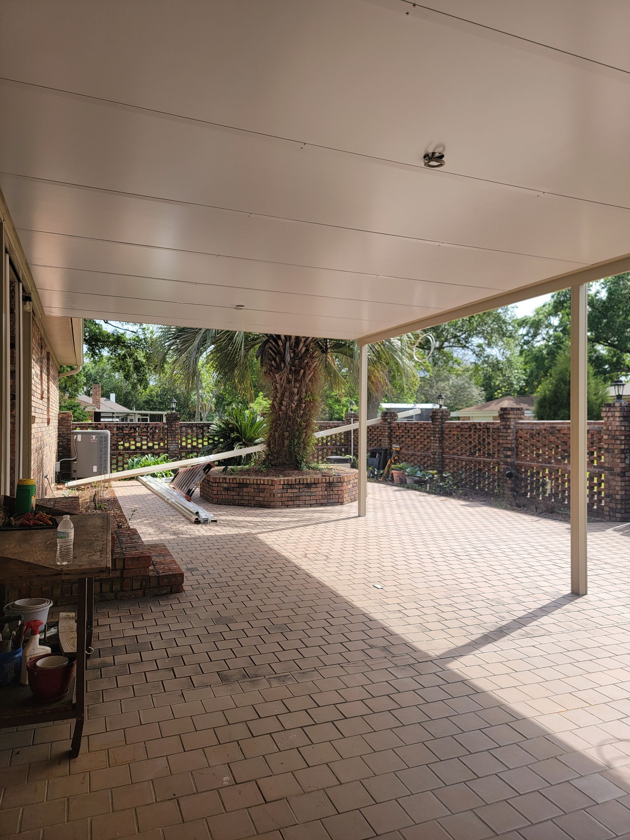 Patio Cover using Colorbeam by Titan Sunrooms