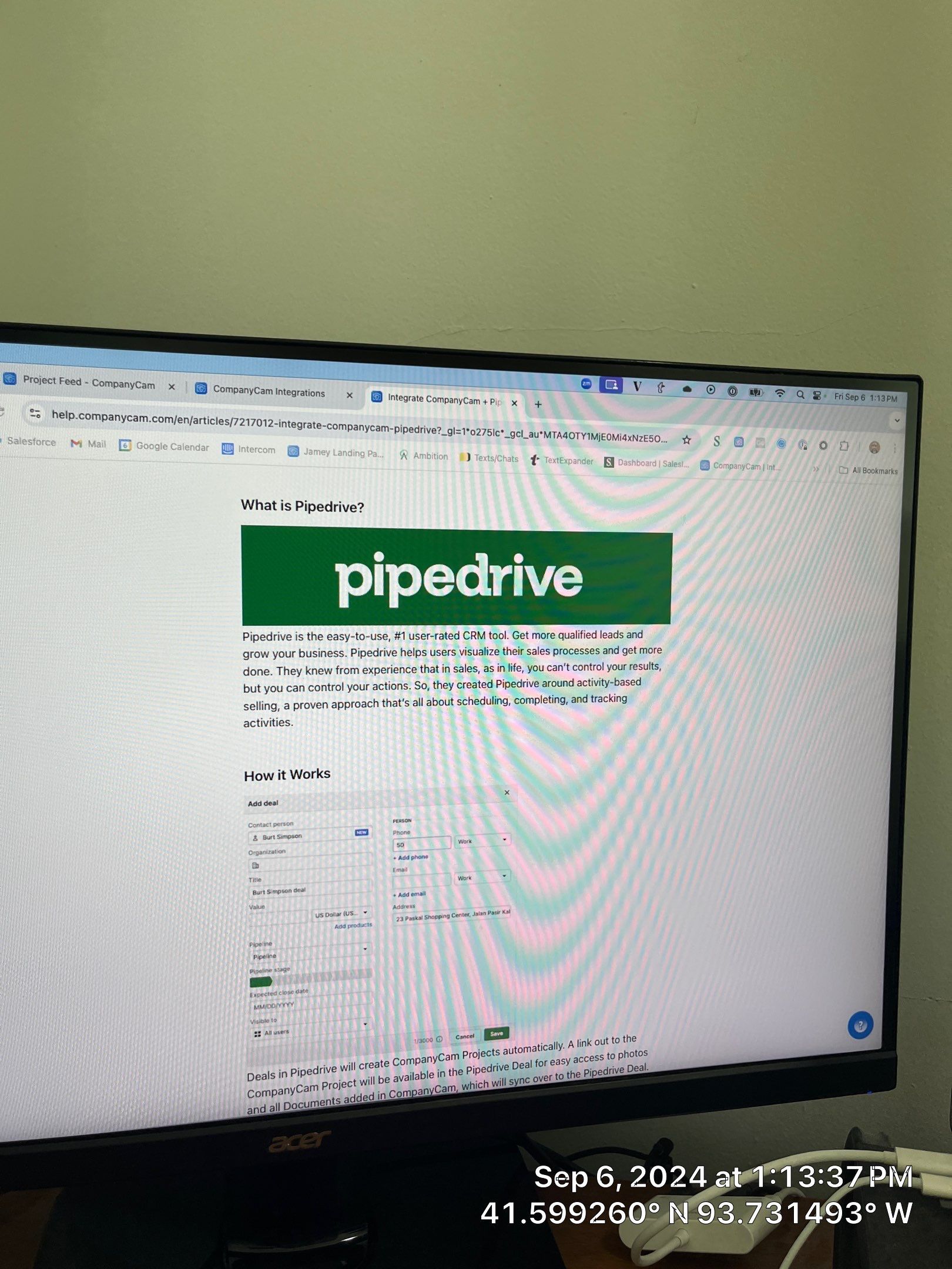 lkjl;kjl;kjl;khl;kh by CompanyCam Sales Demo