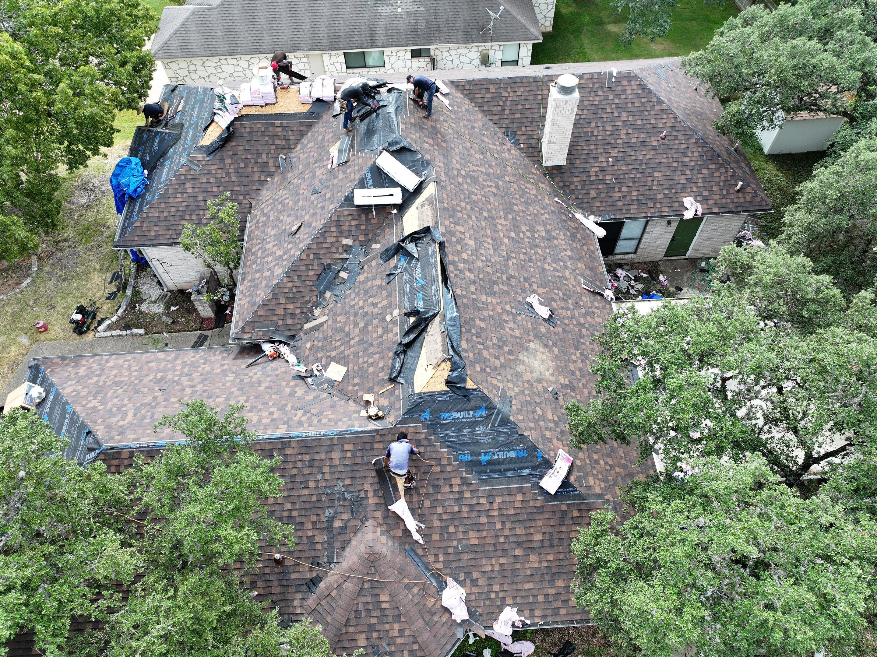 Stone Oak Project in San Antonio, TX by Premier Roofing and Contracting