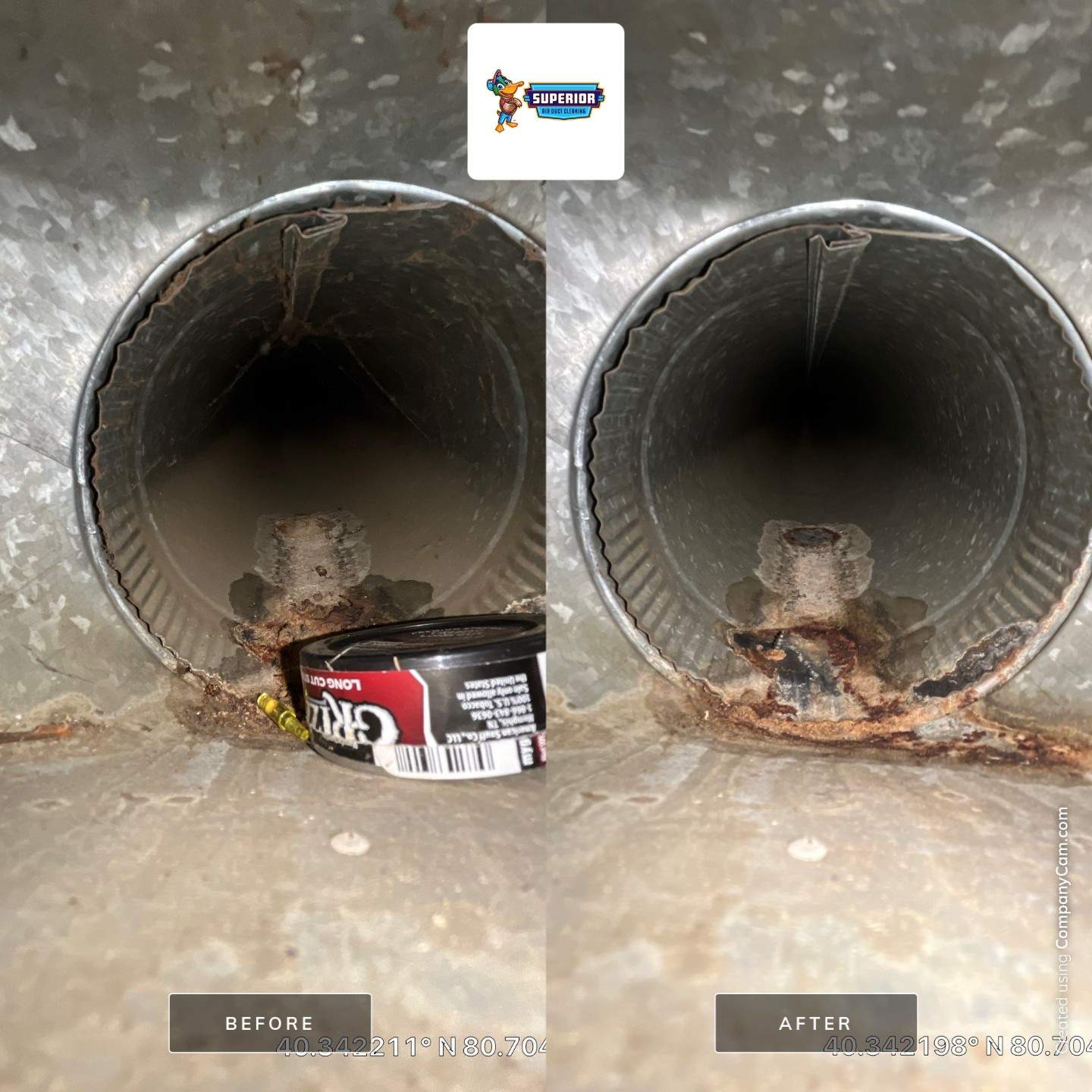 Air Duct Cleaning With a Vacuum Truck in Wintersville, OH by Superior Air Duct Cleaning