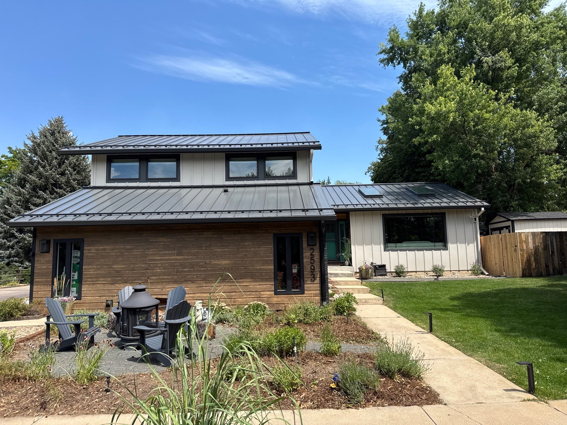 James Hardie Model Home by Ideal Siding Boulder