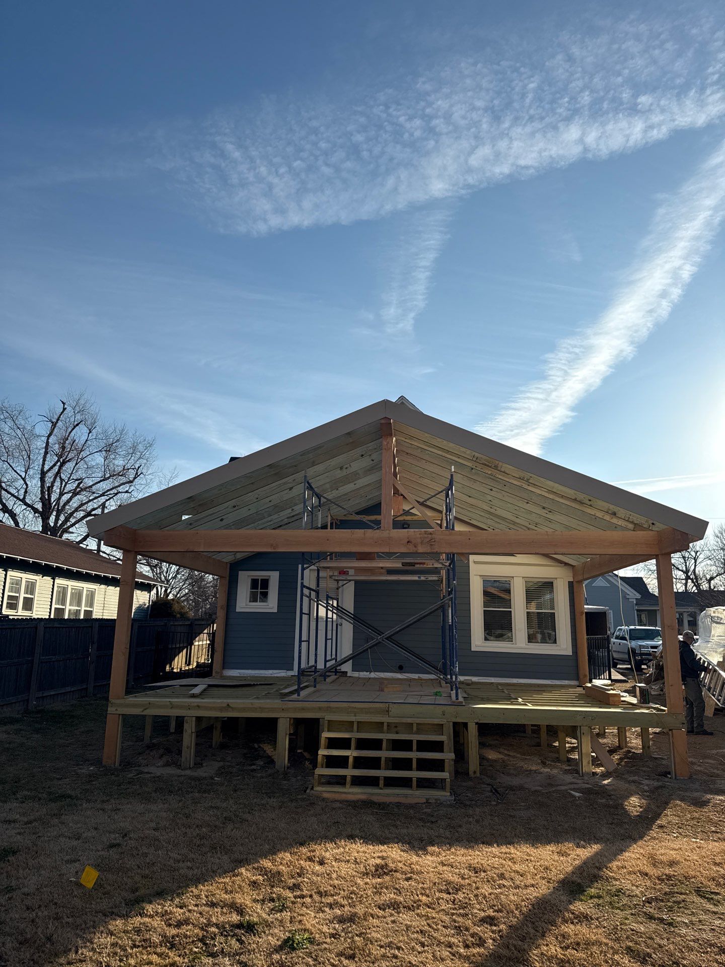 Siding, New Deck and Paint - Rogers by Complete Roofing and Restoration Solutions