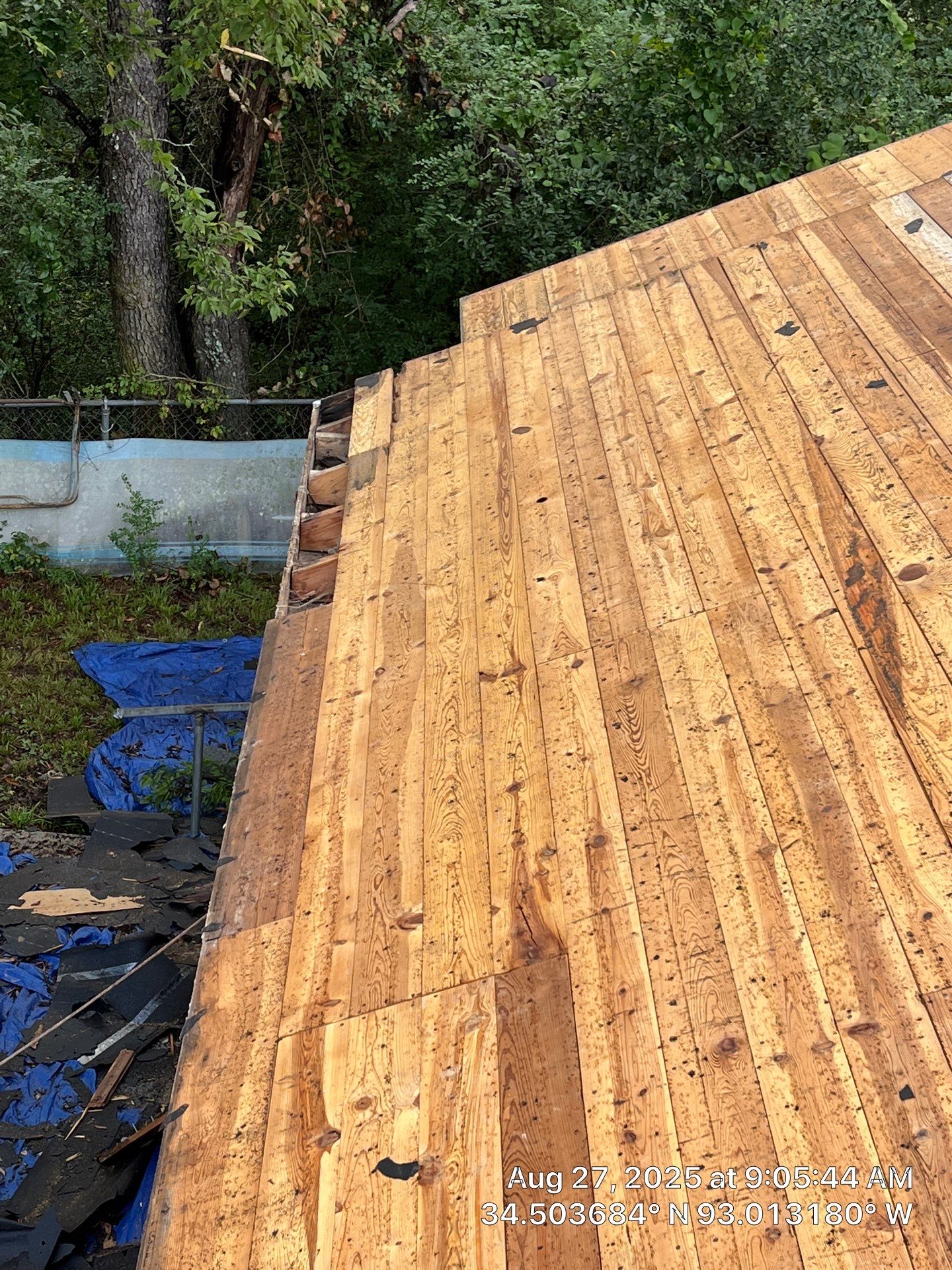 GAF Timberline HDZ Roof Replacement on Brick Home in Hot Springs by Temple Roofing and Exteriors