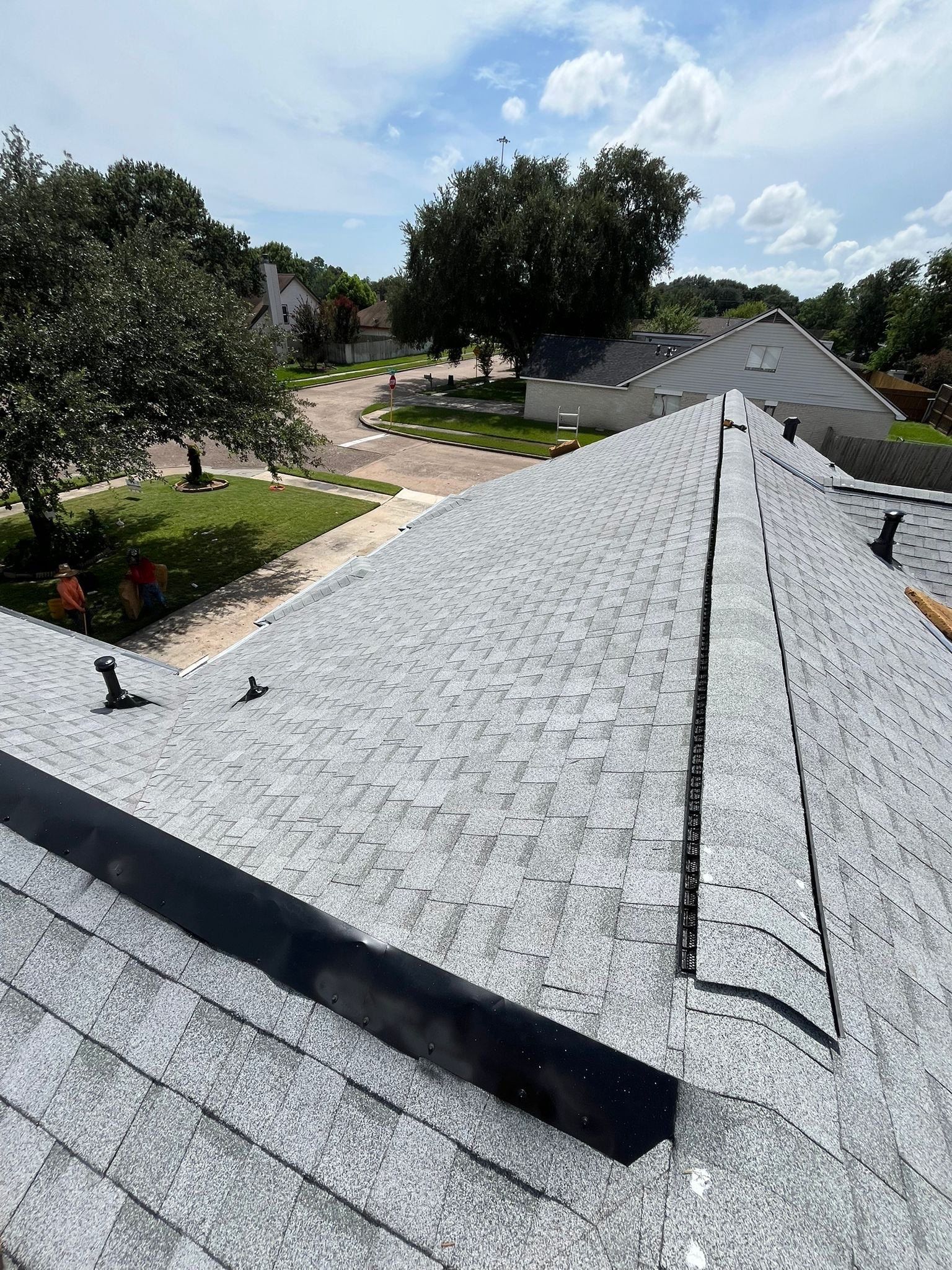 Project in Houston by Roofing Technologies Unlimited