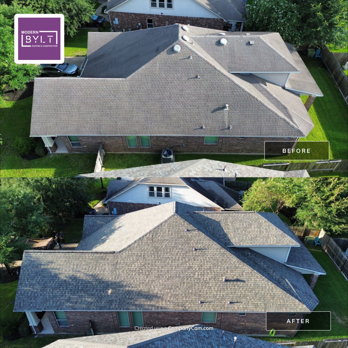Spring Roof Replacement by Modern BYLT Roofing & Construction