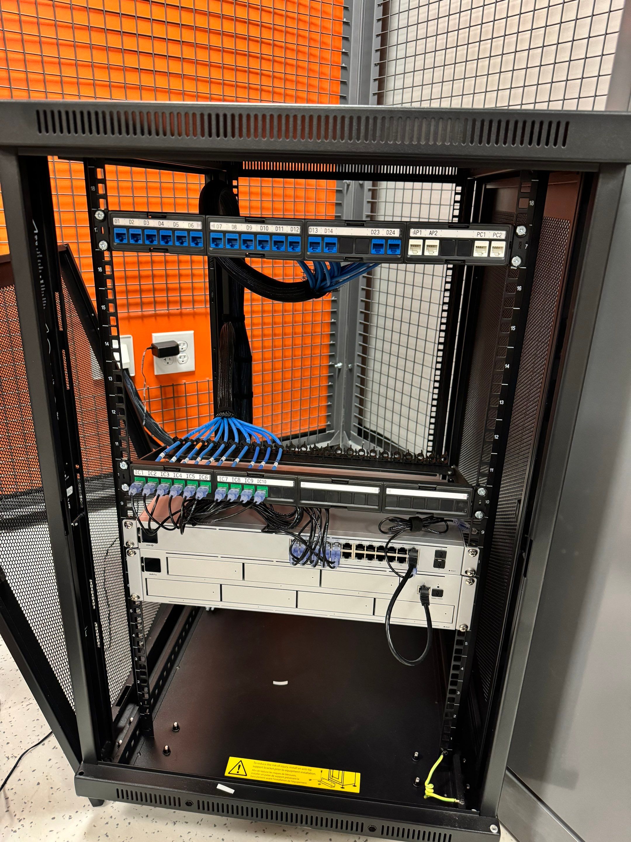  Consumer Cellular Retail Store Buildout – Largo, FL – Security, Networking & Low-Voltage Installation by TeleCommPro