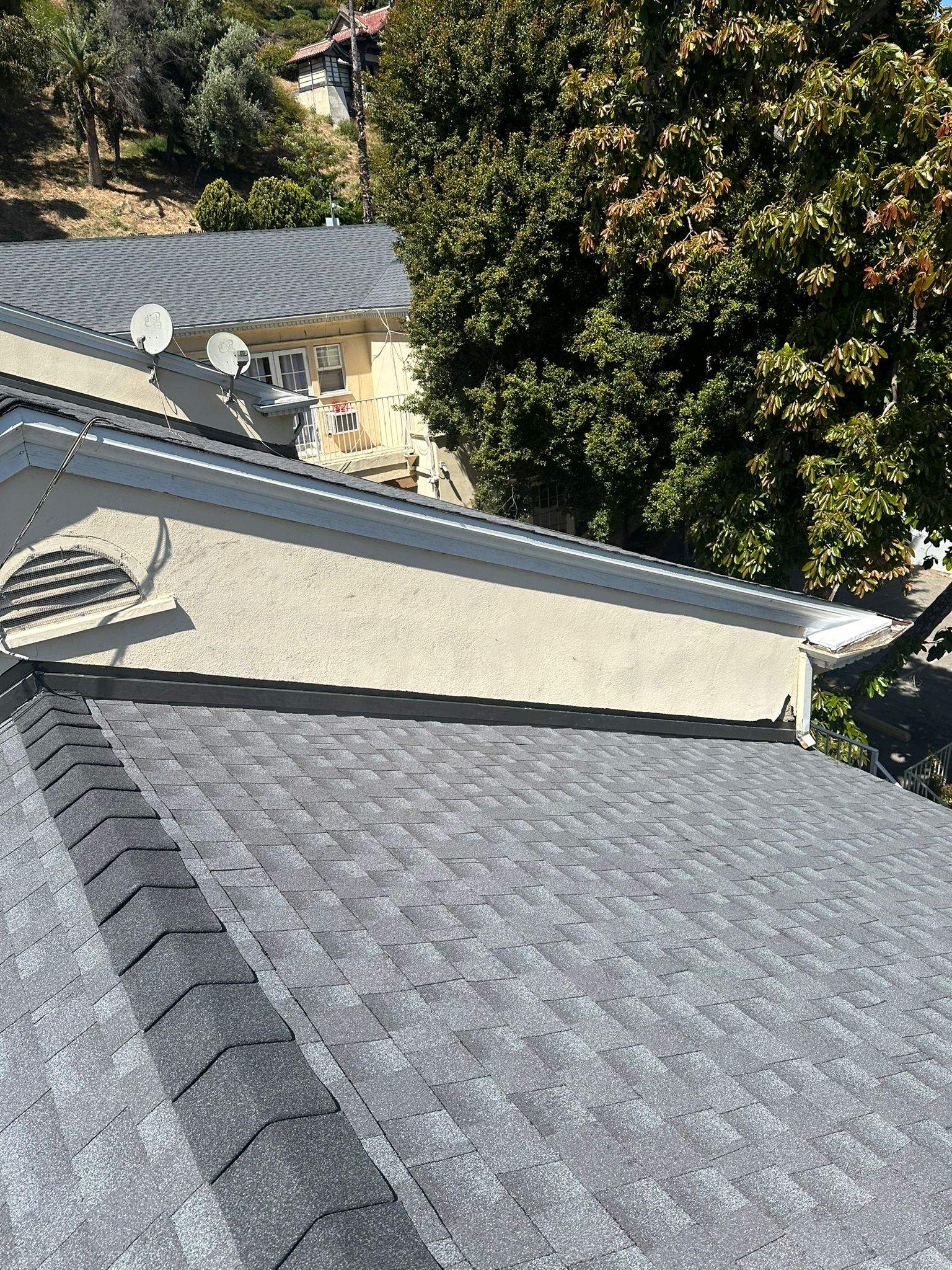 Roof Replacement at the Magic Castle Hotel- Los Angeles, CA 90028 by Epic Roof Replacement