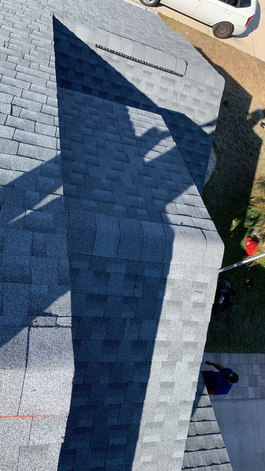 Residential Insurance Roofing Installation using GAF HDZ Shingles by Protek Roofing Heating Air & Solar