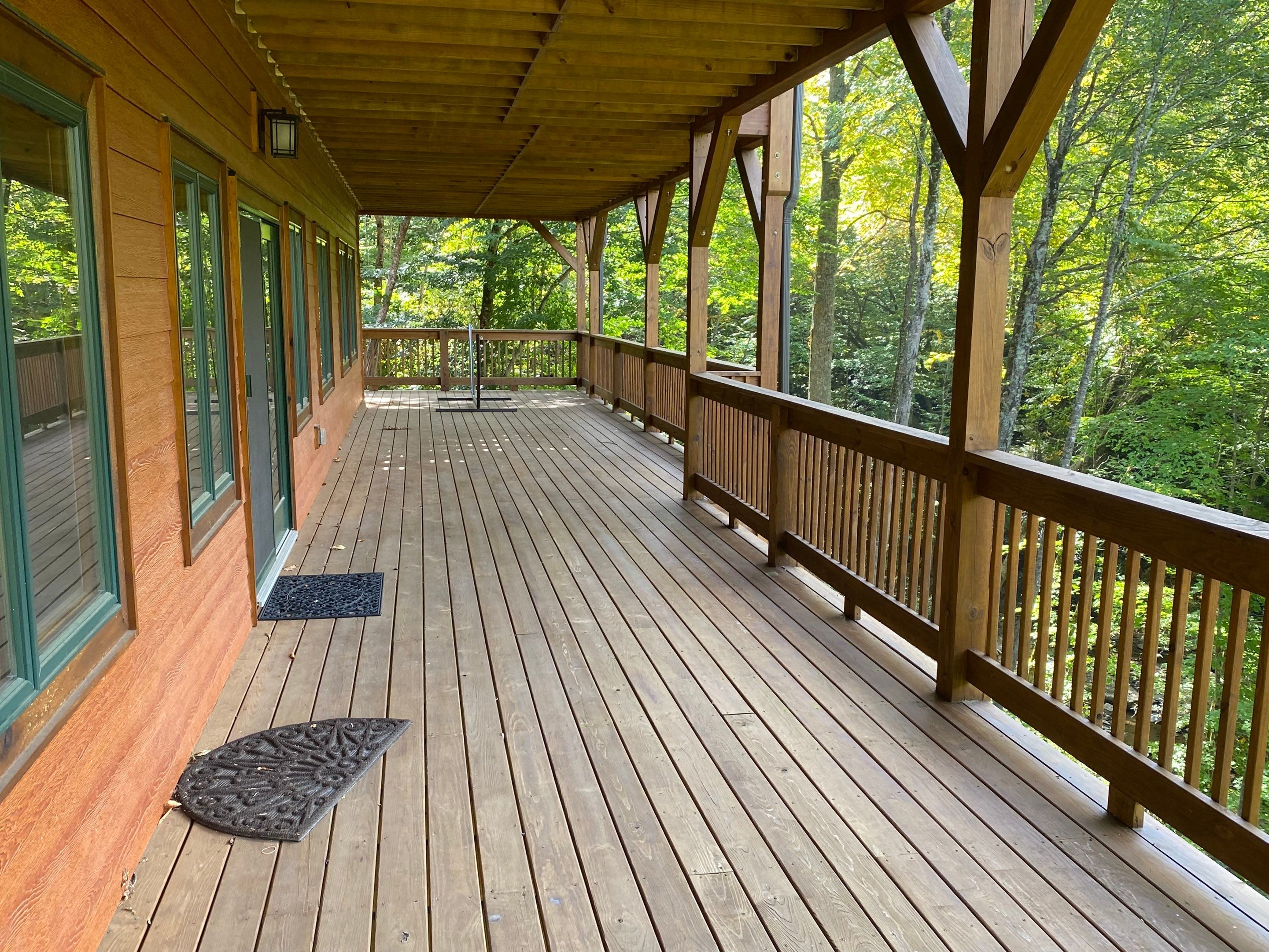 Cabin using Wood Sealant by DuraSeal