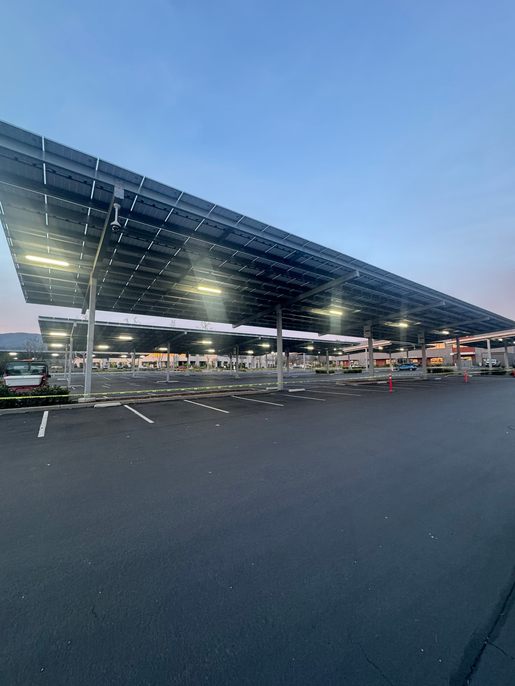Commercial Solar Panel Cleaning using Deionized Water by All One Solar Shine