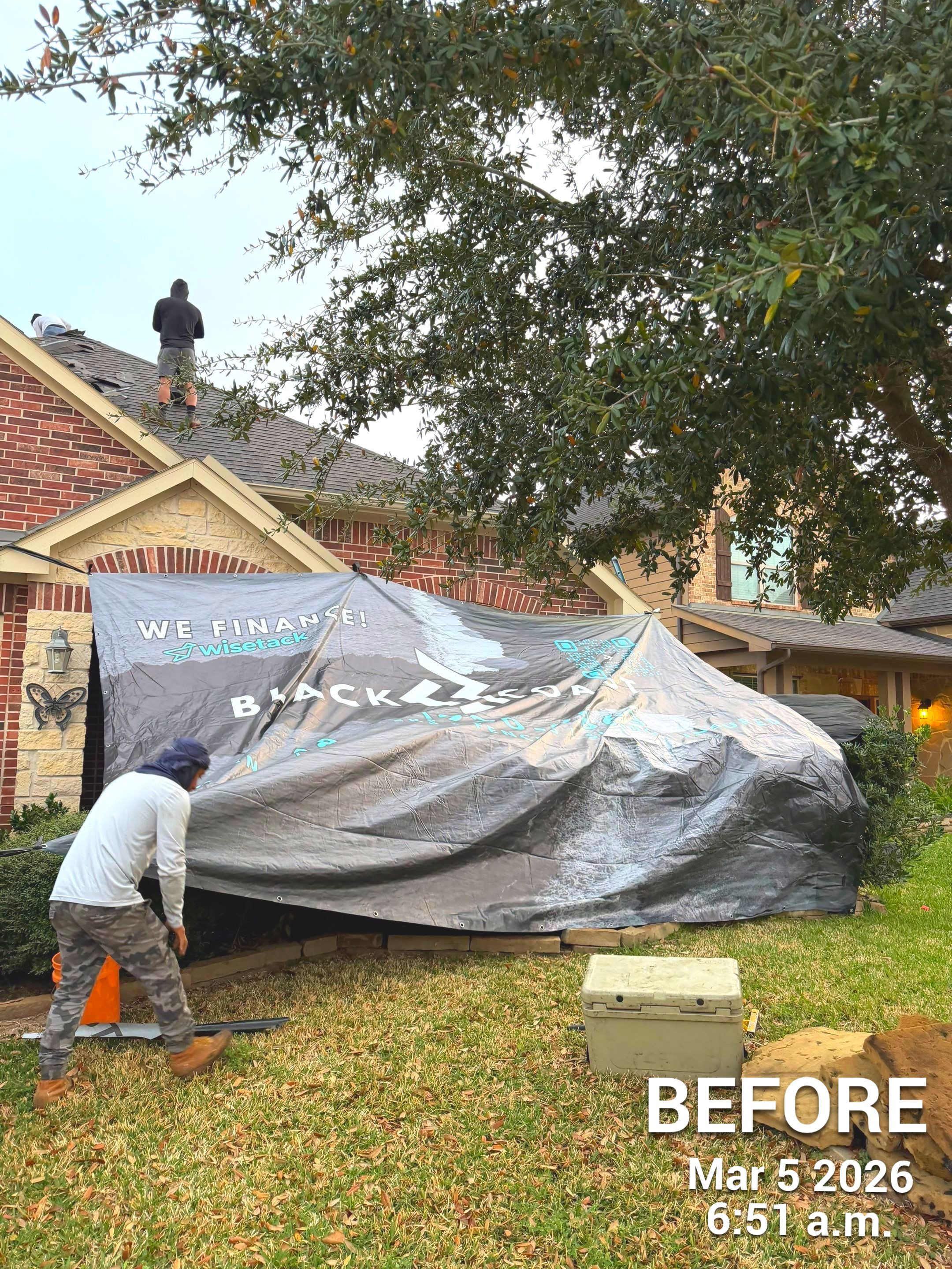 Project in Fulshear by Black Coast Roofing