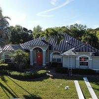 24ga 1.5" Mechanical Seam Matte Black by Total Roofing System The Metal Roof Experts