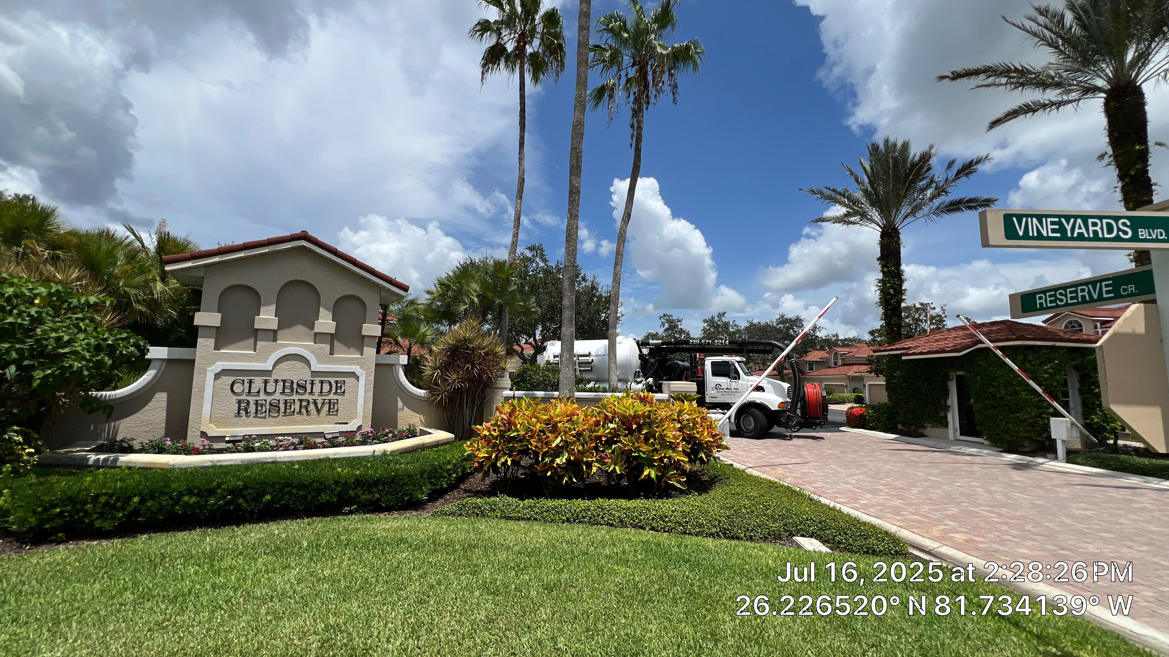 Vineyards Community Stormwater System Maintenance by Don Mar, Inc. Storm Water Solutions