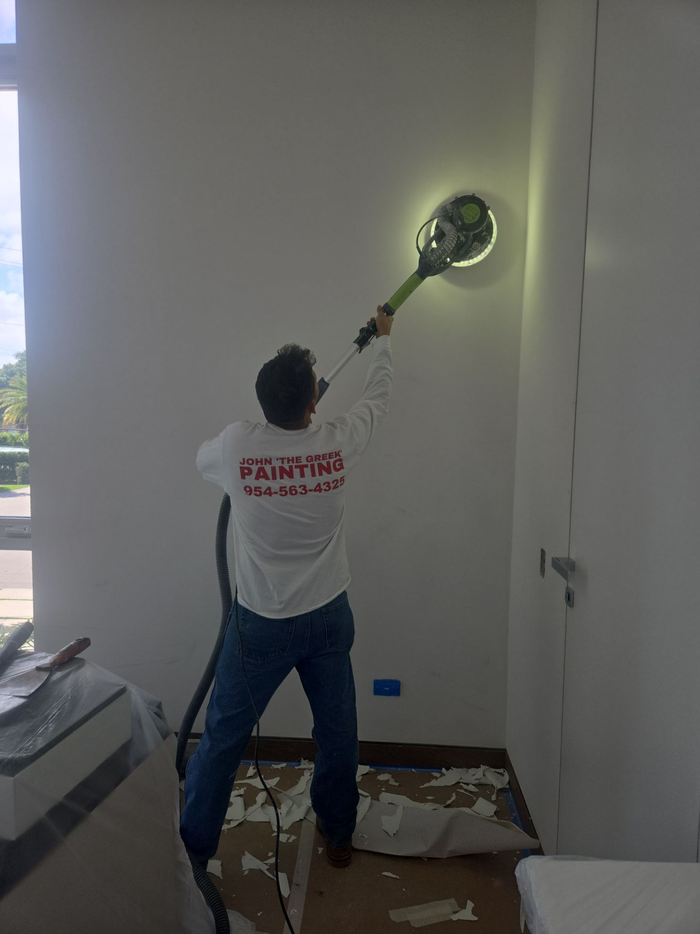 Oceanfront Residential Home by John “The Greek” Painting