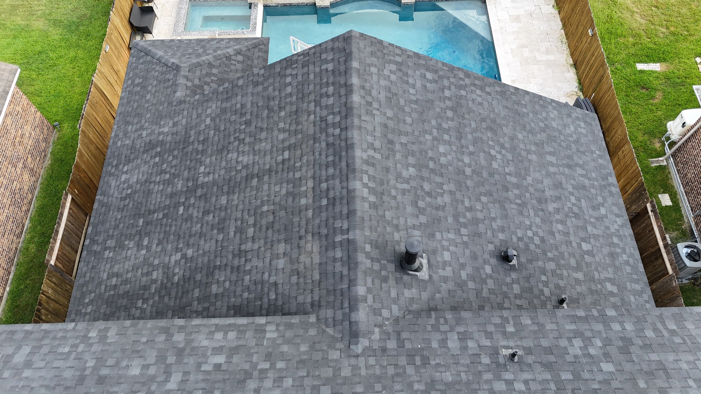 Residential Roofing Installation using IKO Dynasty by Core Four Roofing