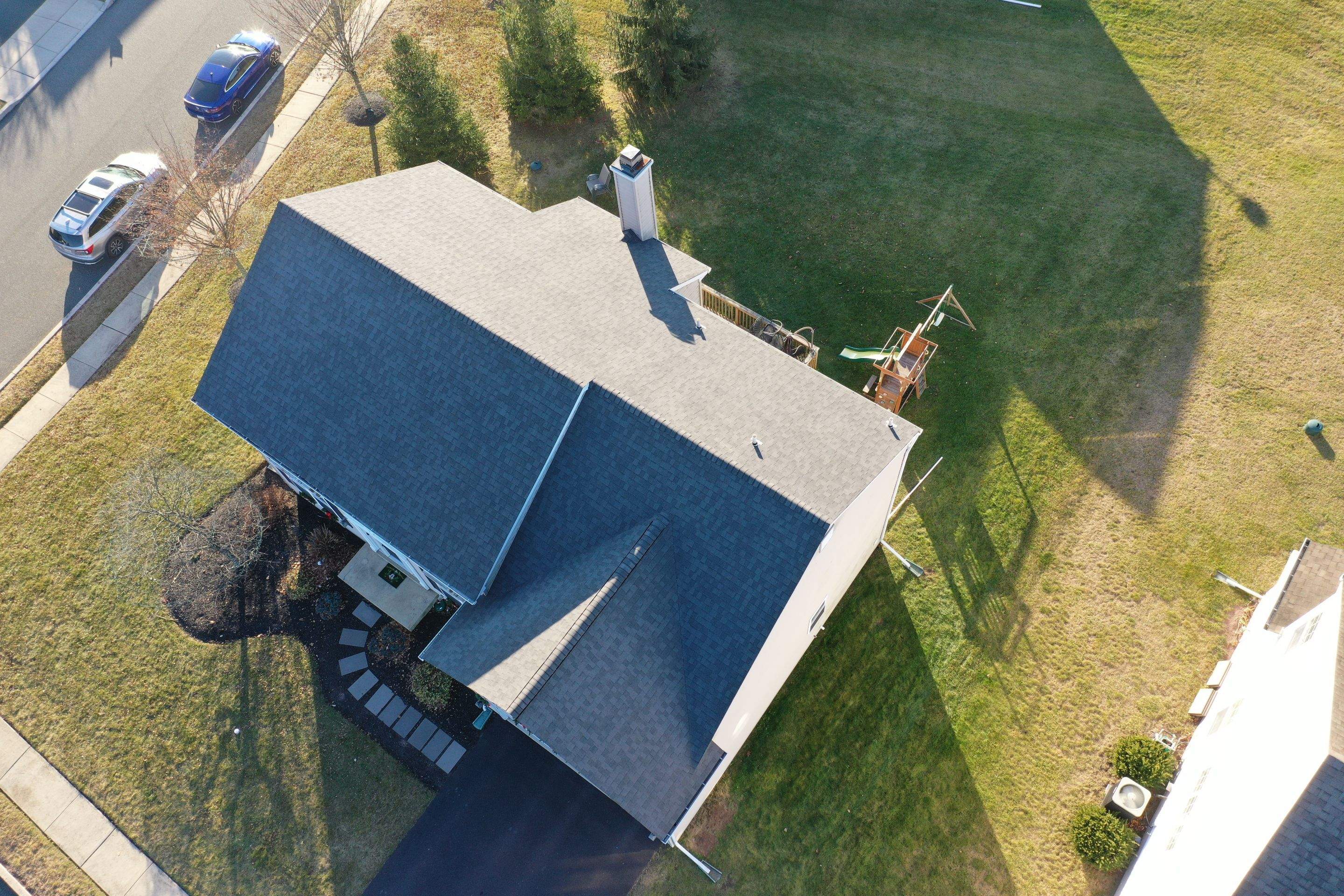 Roofing Installation using CertainTeed Landmark - Pewterwood by Storm Guard of Ches-Mont PA