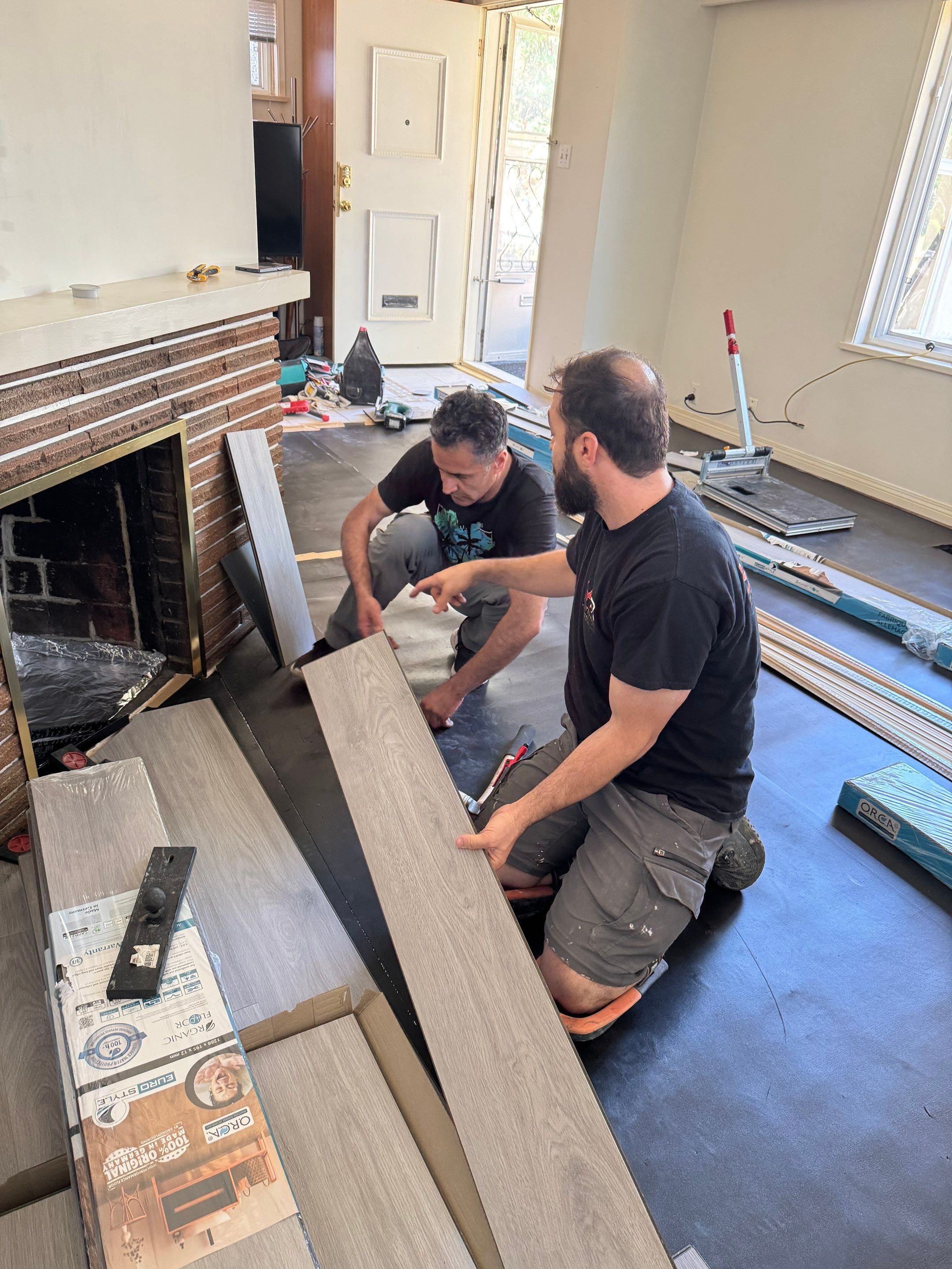 Transform Carpet Flooring To Laminate by YVR Construction Group